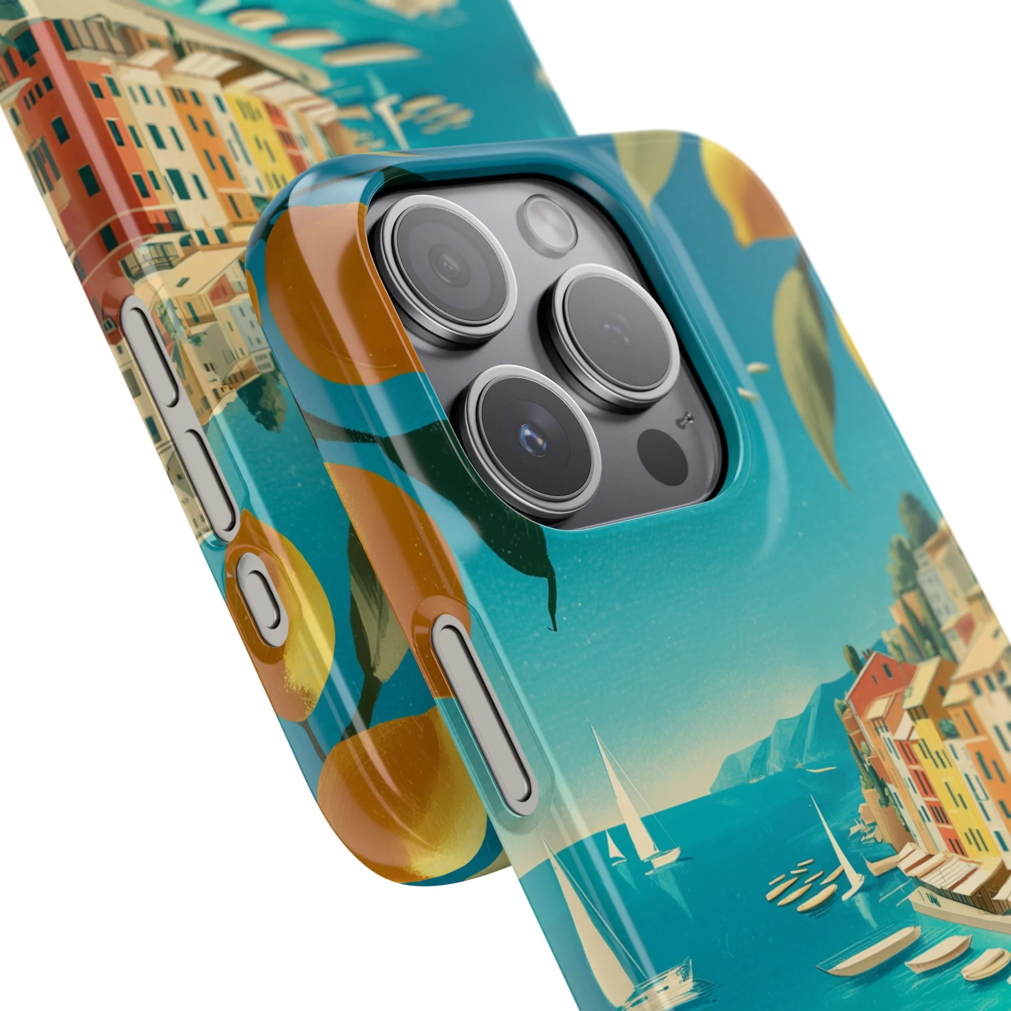 Amalfi Lemon - Slim Phone Case - Image 101