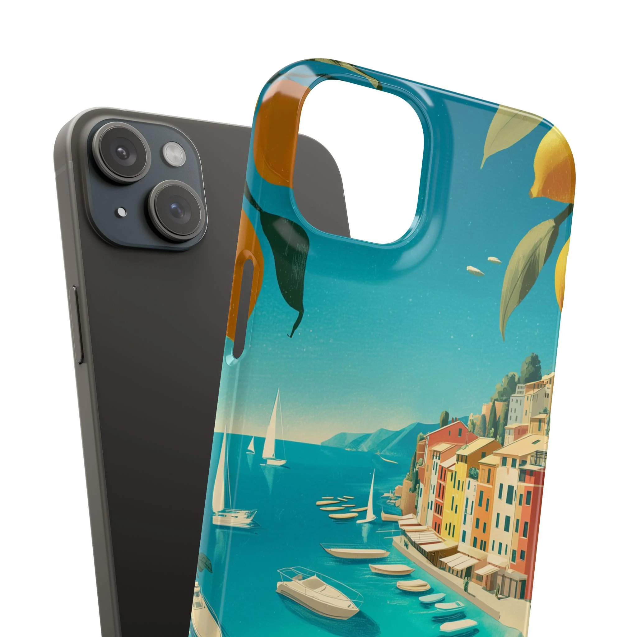 Amalfi Lemon - Slim Phone Case - Image 104