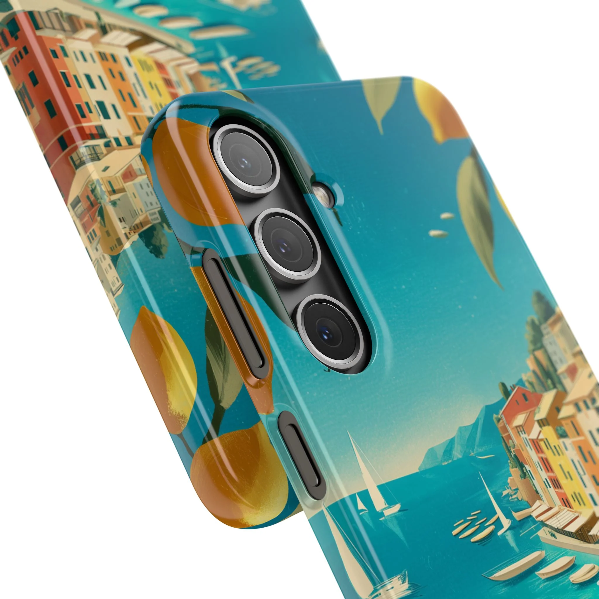 Amalfi Lemon - Slim Phone Case - Image 107
