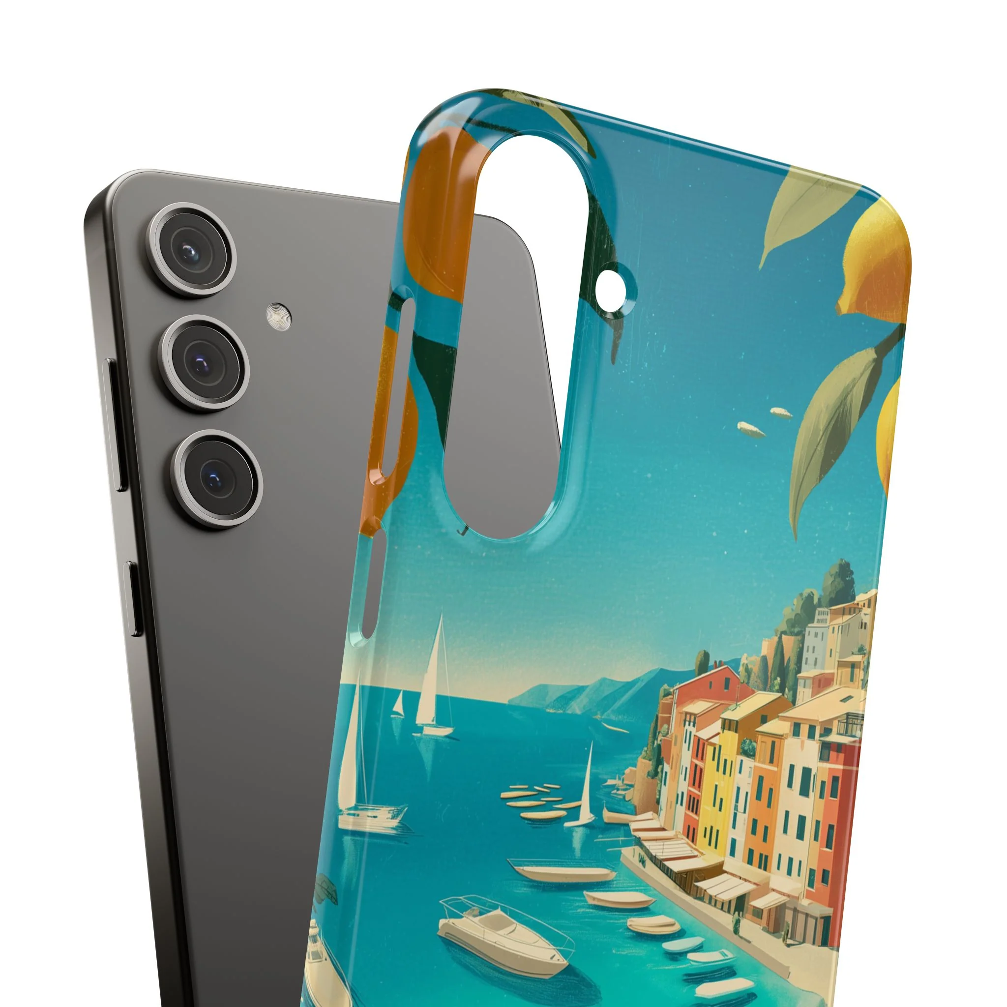 Amalfi Lemon - Slim Phone Case - Image 110