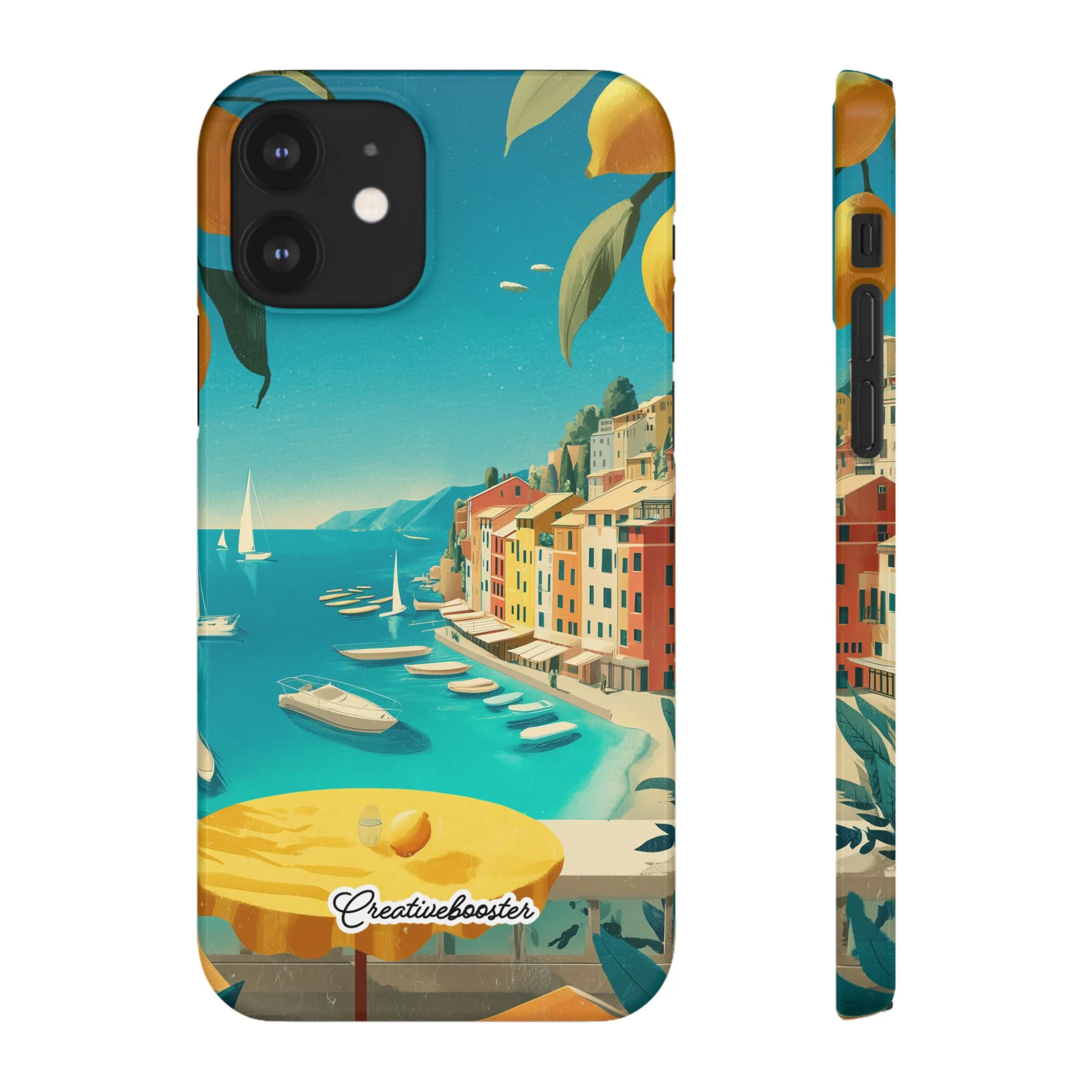 Amalfi Lemon - Slim Phone Case - Image 20
