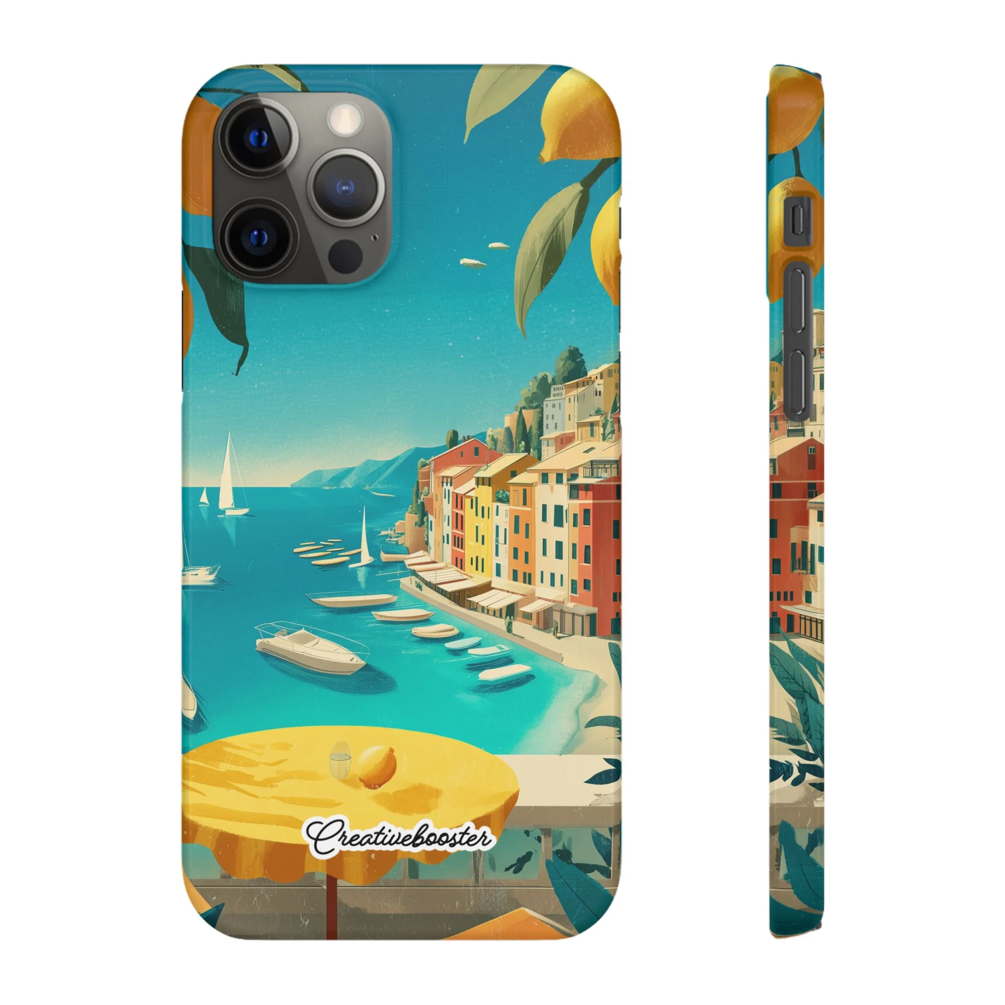 Amalfi Lemon - Slim Phone Case - Image 21