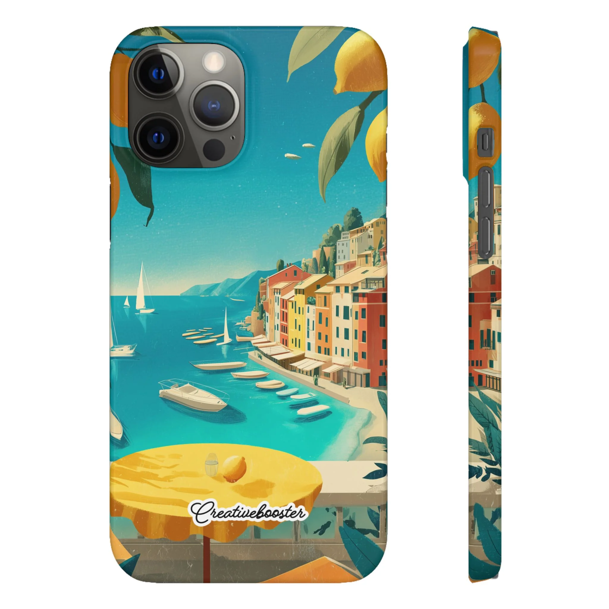 Amalfi Lemon - Slim Phone Case - Image 22