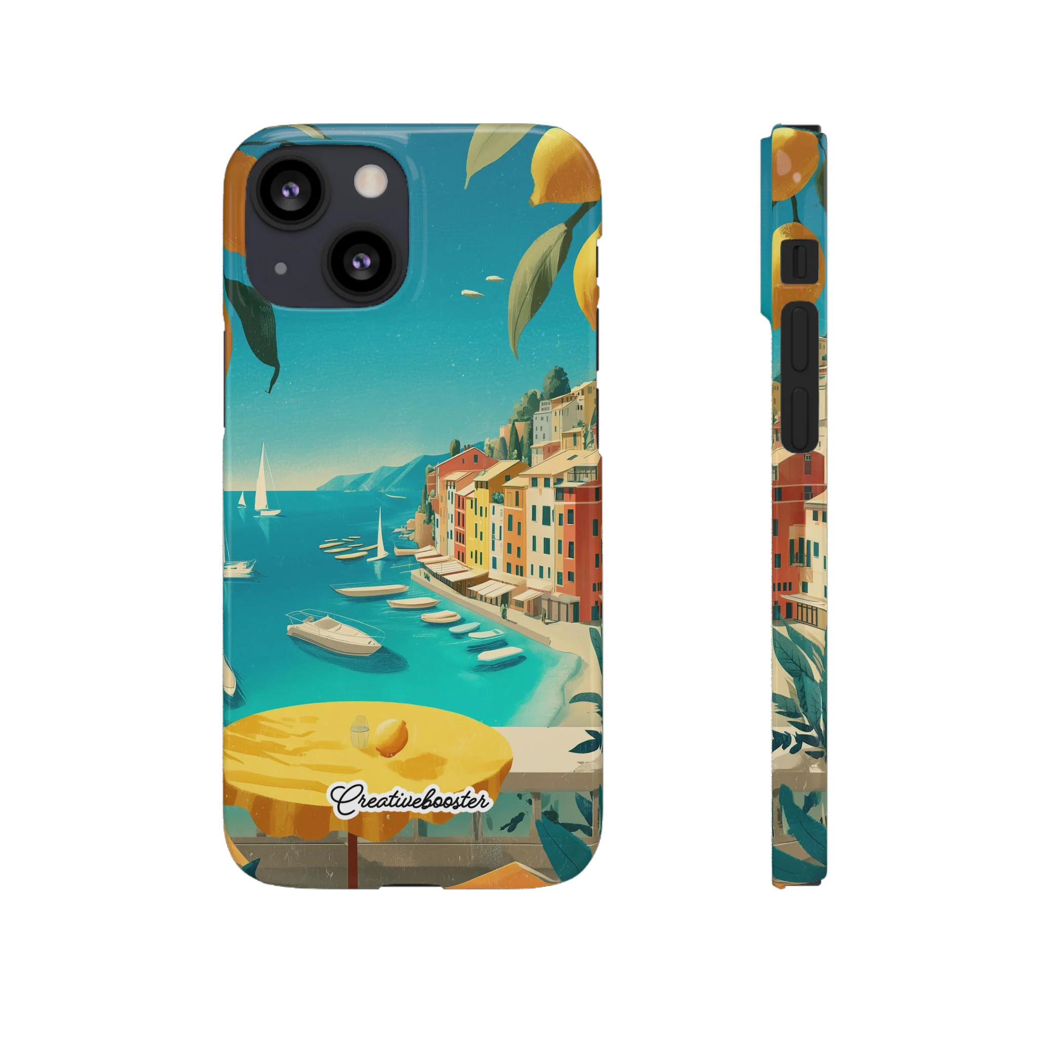 Amalfi Lemon - Slim Phone Case - Image 24