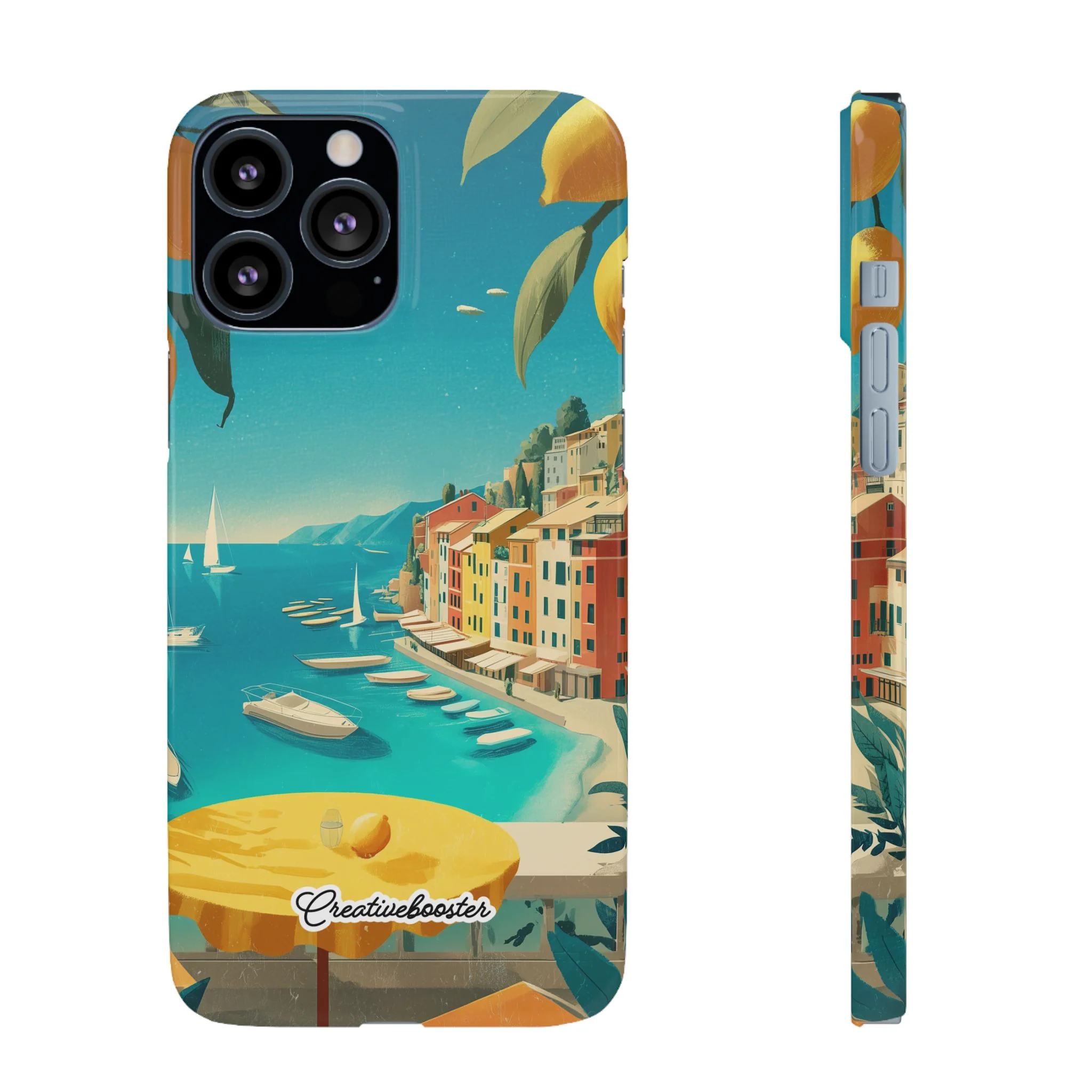 Amalfi Lemon - Slim Phone Case - Image 26