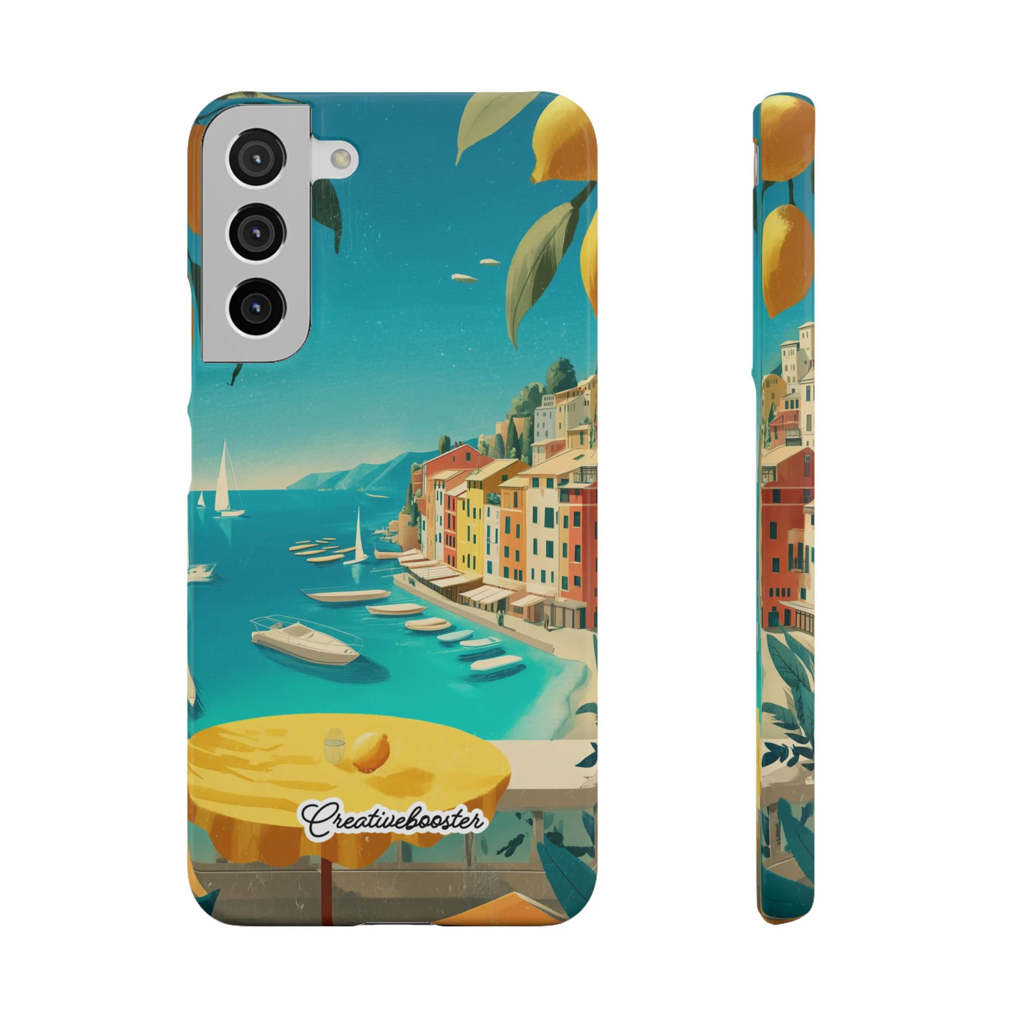 Amalfi Lemon - Slim Phone Case - Image 34