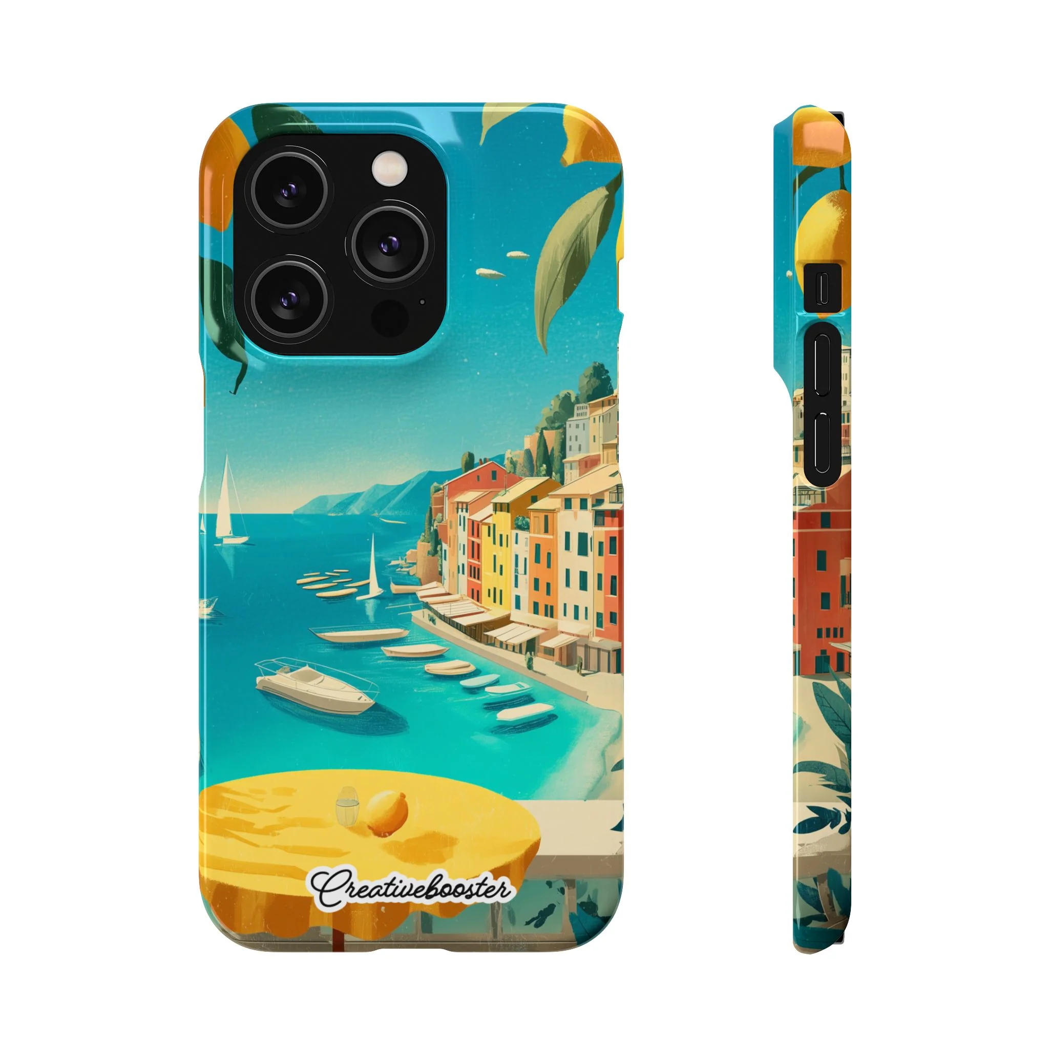 Amalfi Lemon - Slim Phone Case - Image 37
