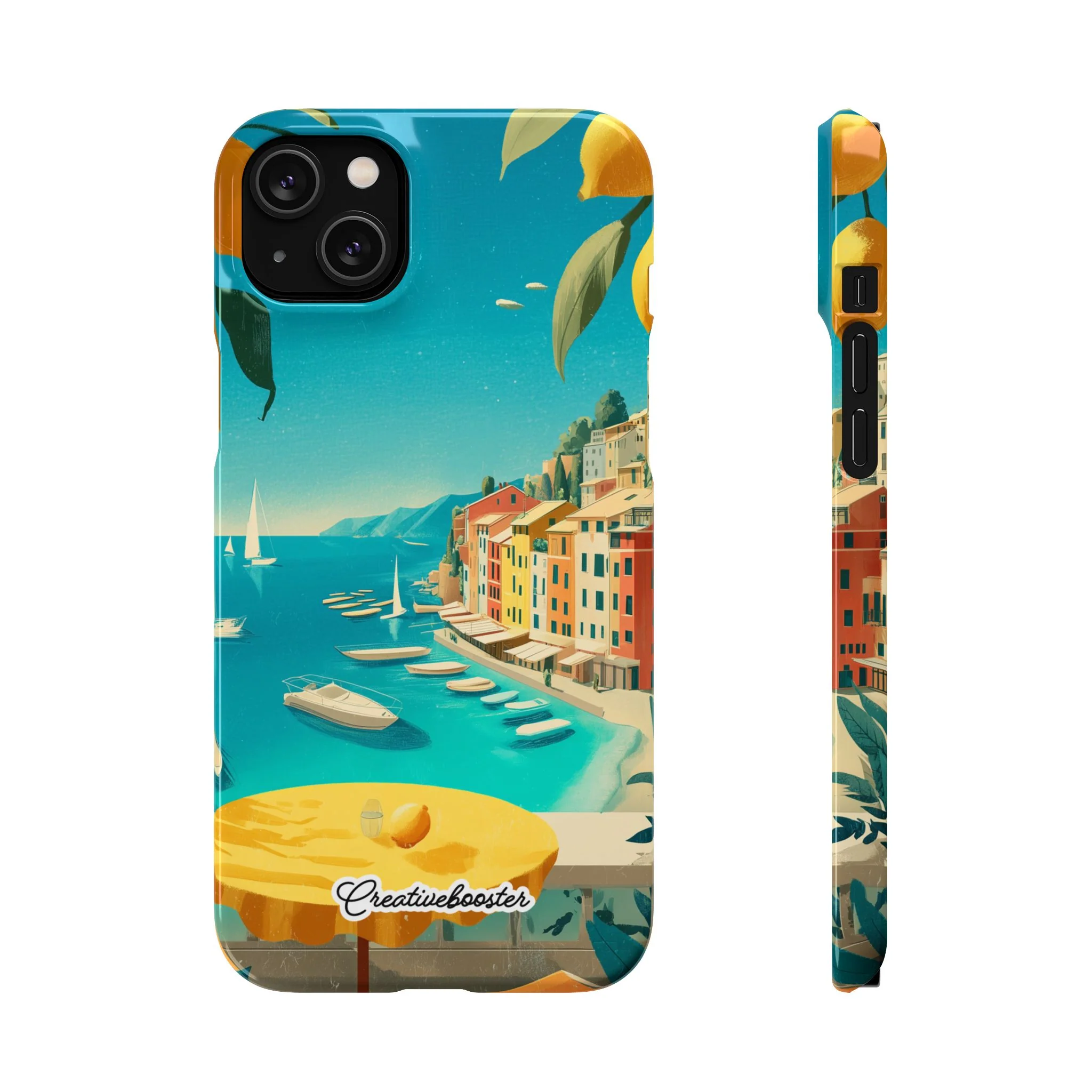 Amalfi Lemon - Slim Phone Case - Image 38