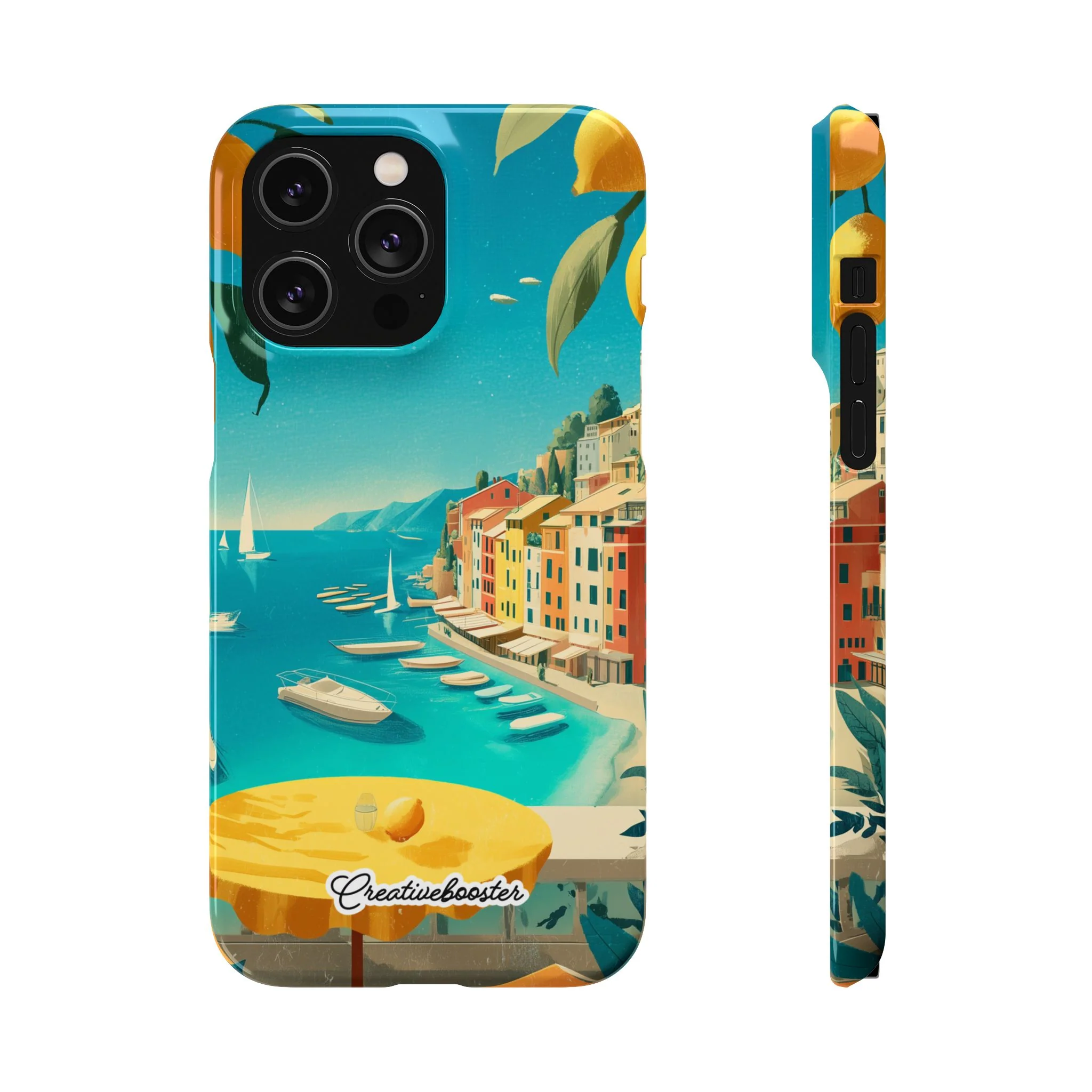 Amalfi Lemon - Slim Phone Case - Image 39