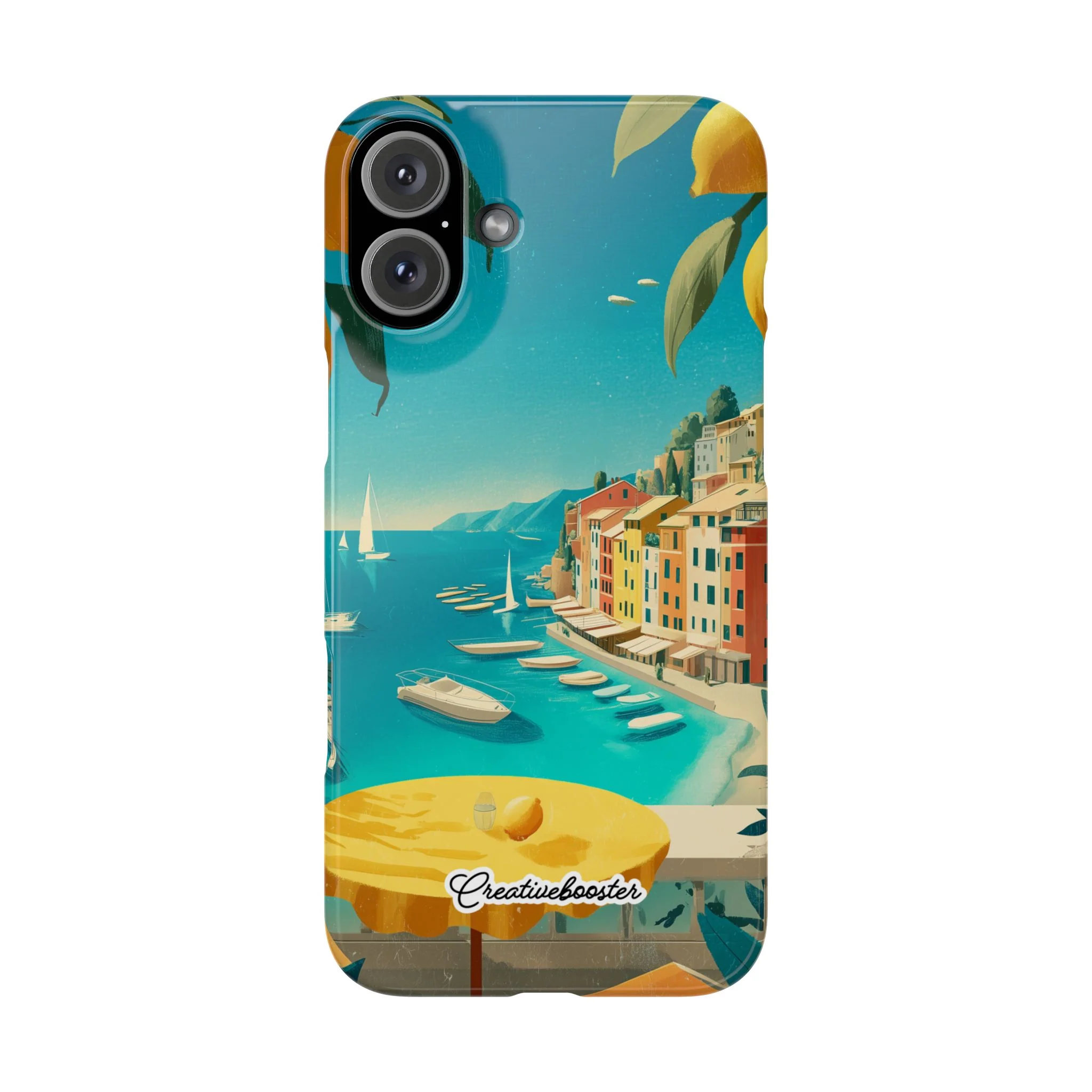 Amalfi Lemon - Slim Phone Case - Image 41