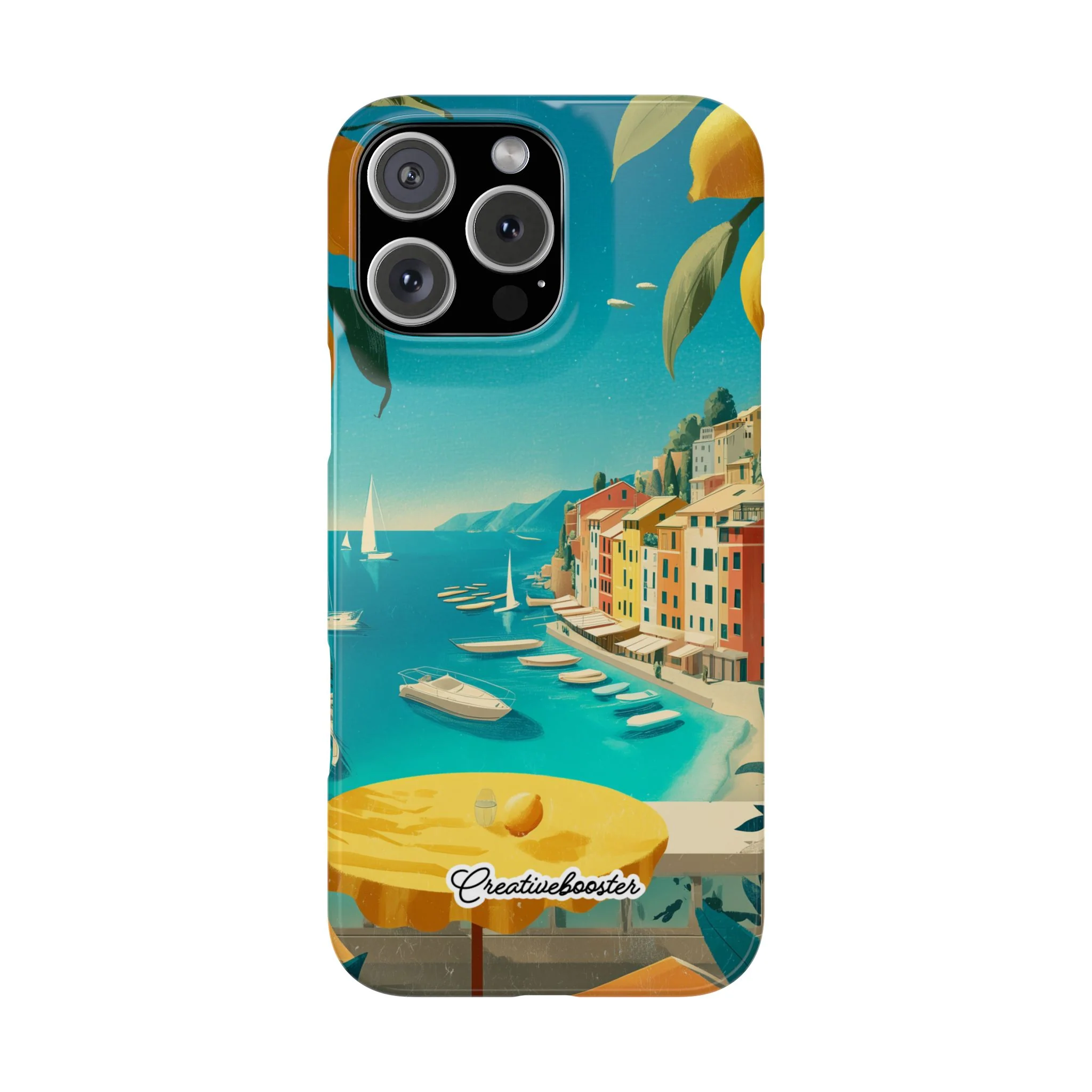 Amalfi Lemon - Slim Phone Case - Image 42
