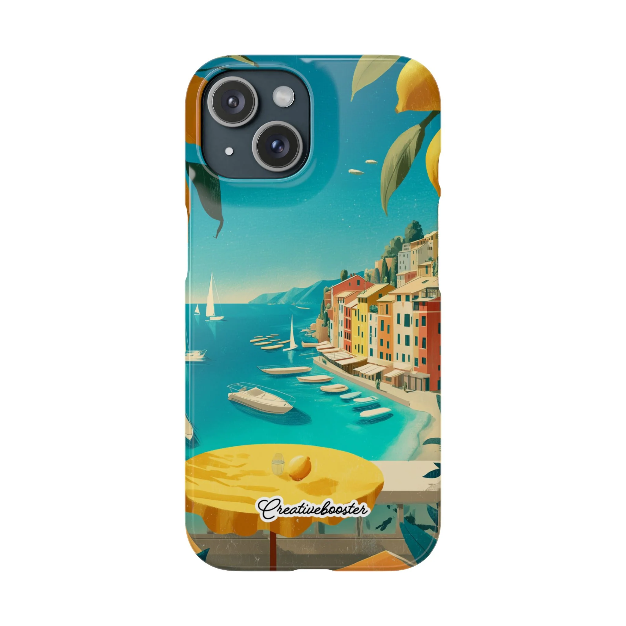 Amalfi Lemon - Slim Phone Case - Image 43