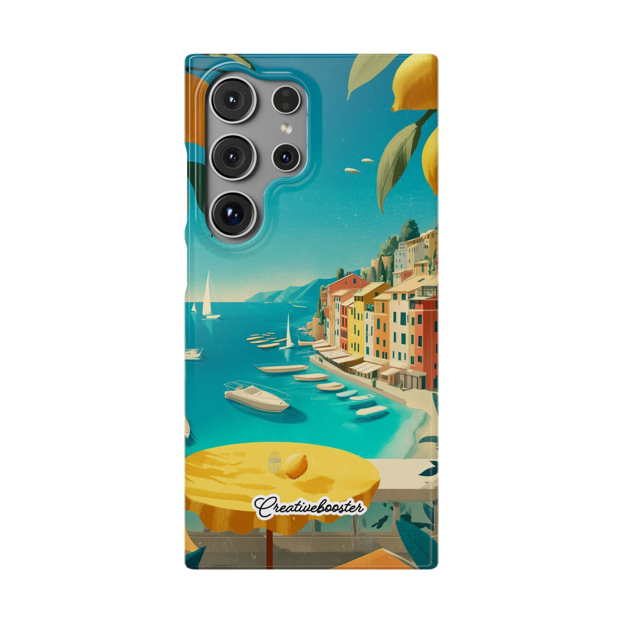 Amalfi Lemon - Slim Phone Case - Image 49