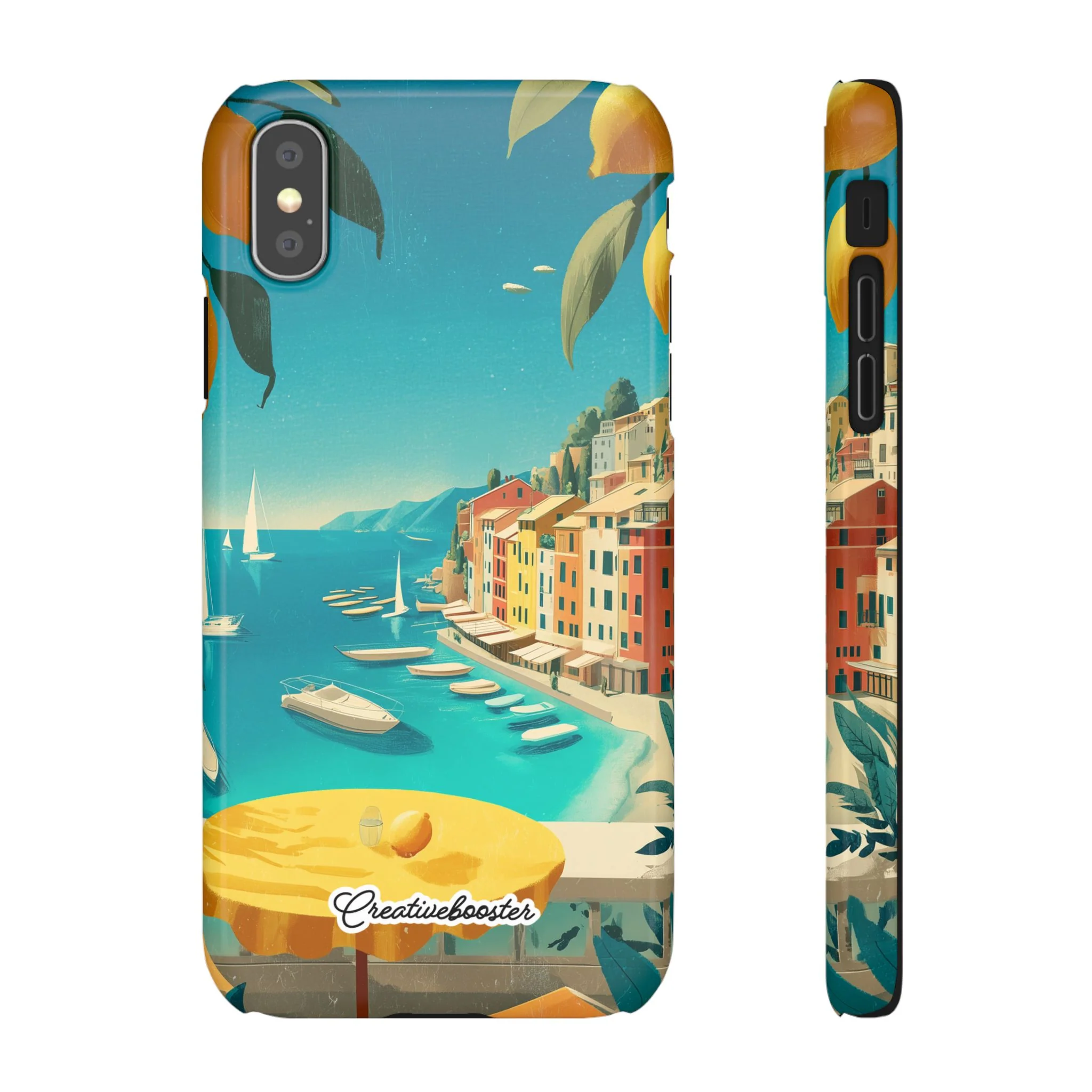 Amalfi Lemon - Slim Phone Case - Image 8