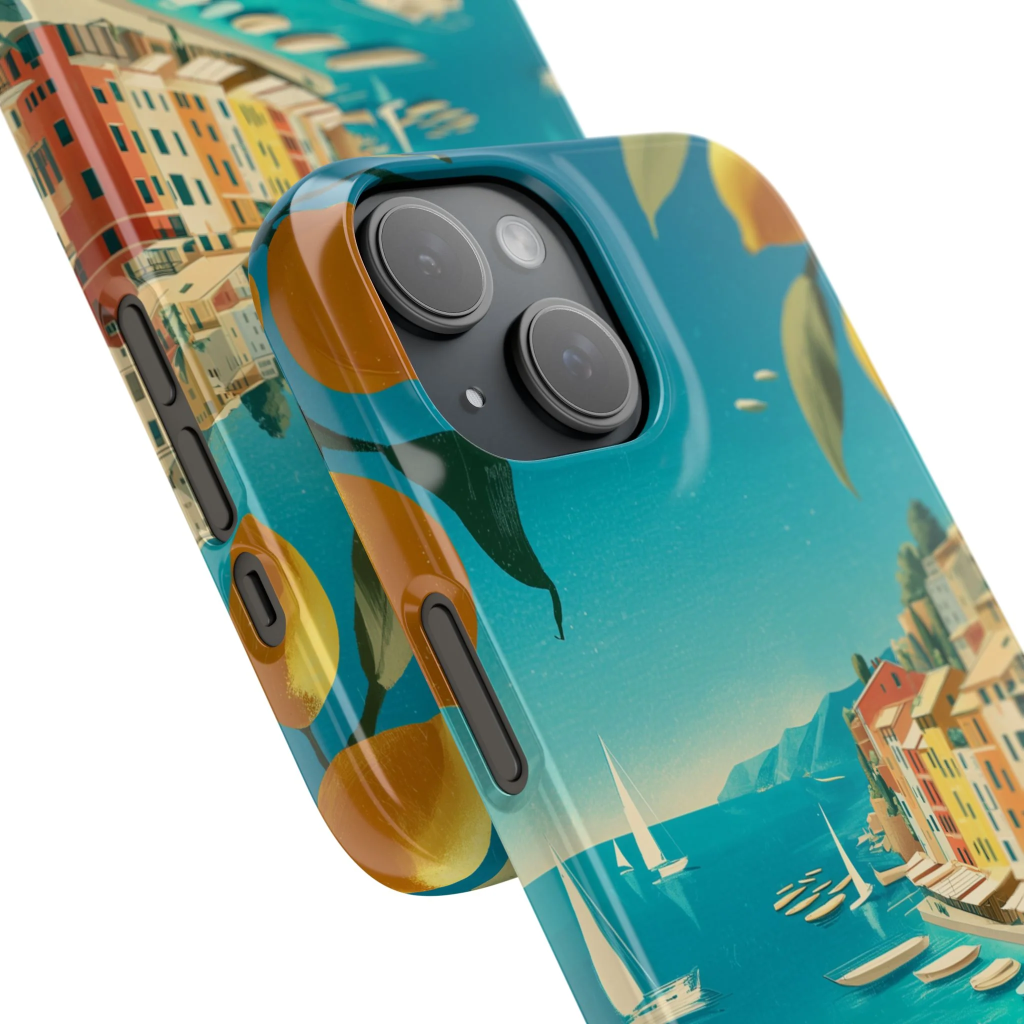 Amalfi Lemon - Slim Phone Case - Image 99