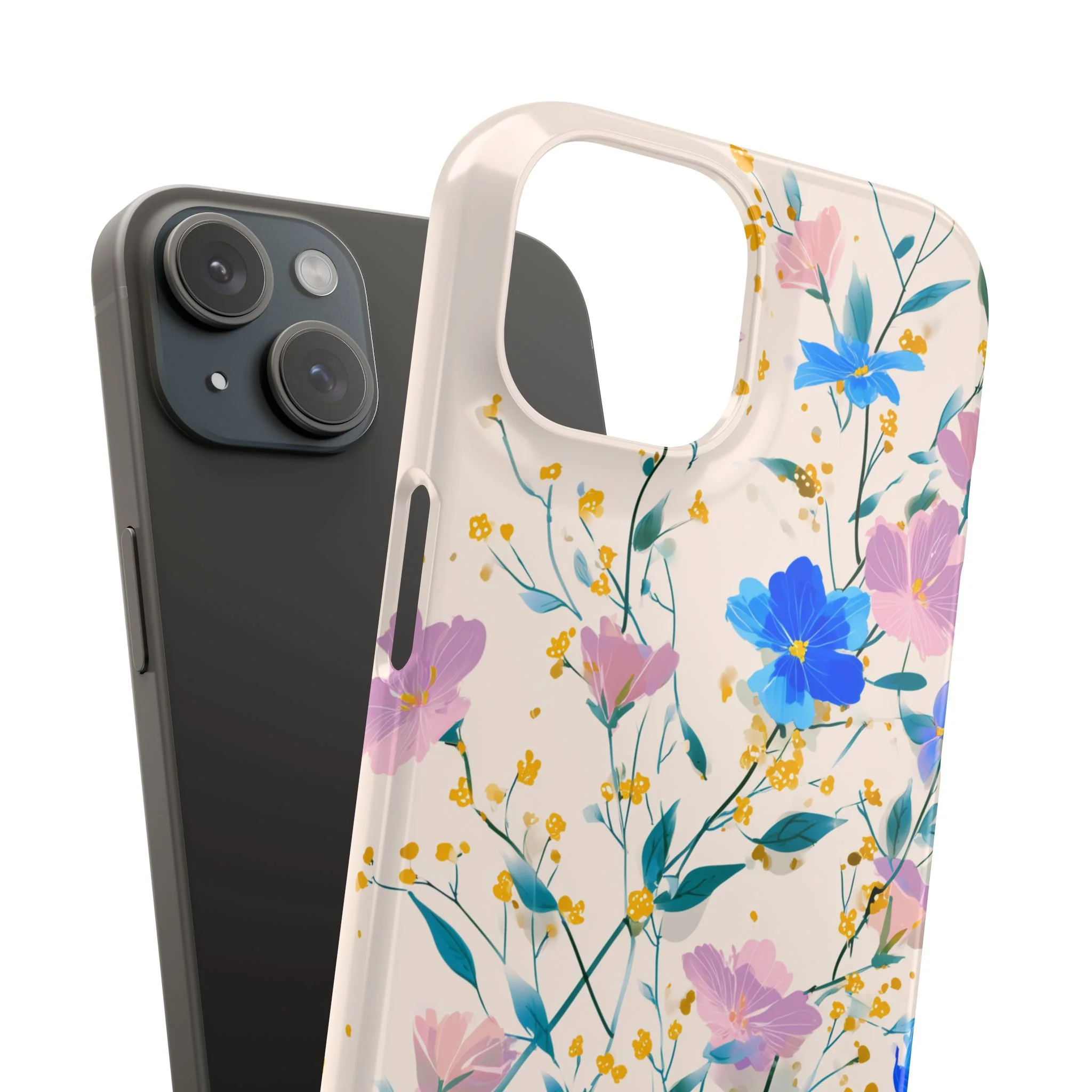 Blue Breeze - Slim Phone Case - Image 100