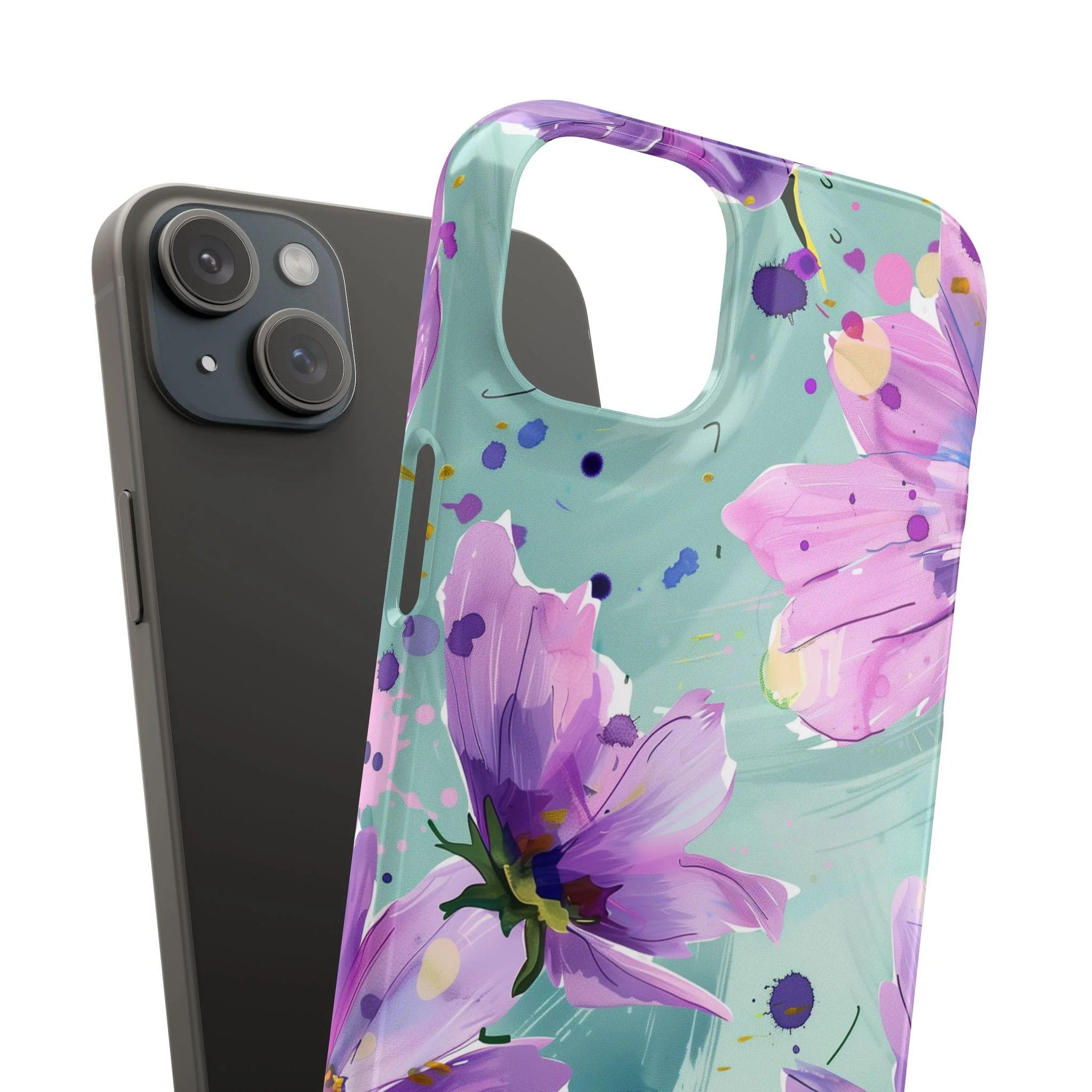 Blush Garden - Slim Phone Case - Image 104