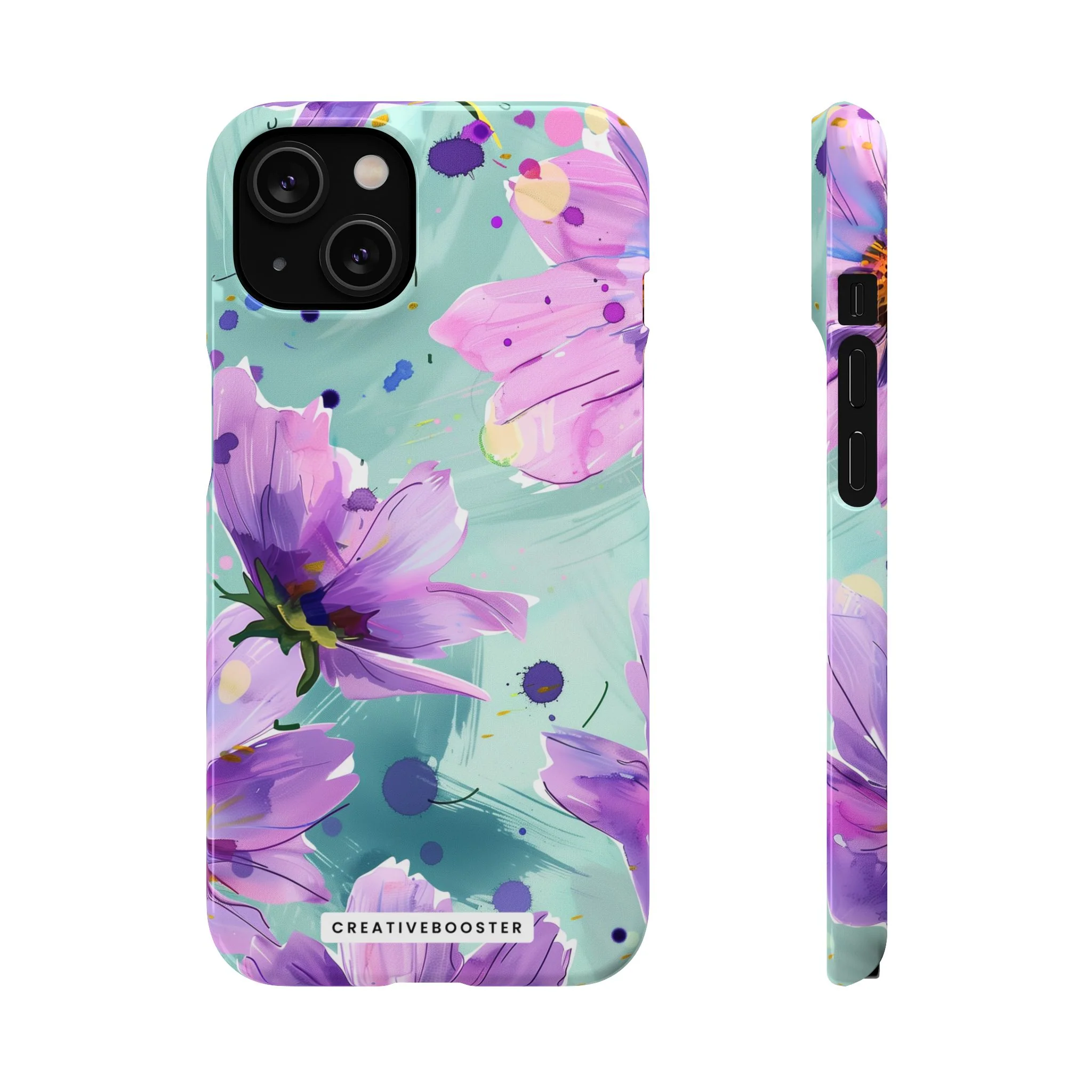 Blush Garden - Slim Phone Case - Image 36