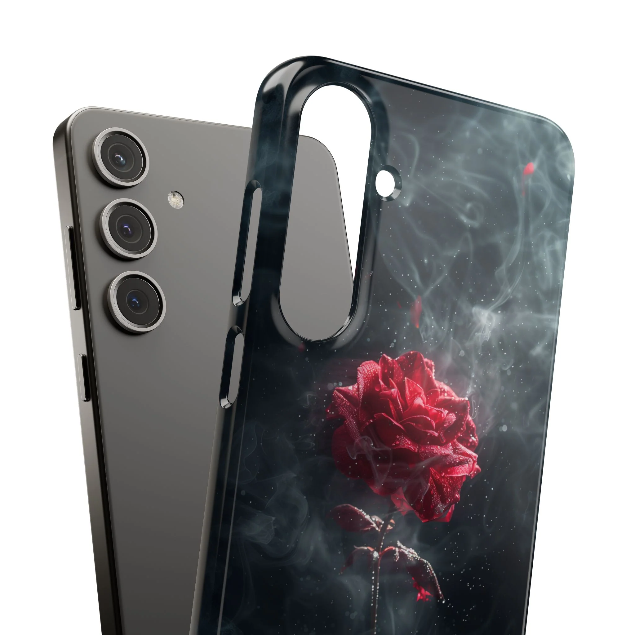 Midnight Rose - Slim Phone Case - Image 110