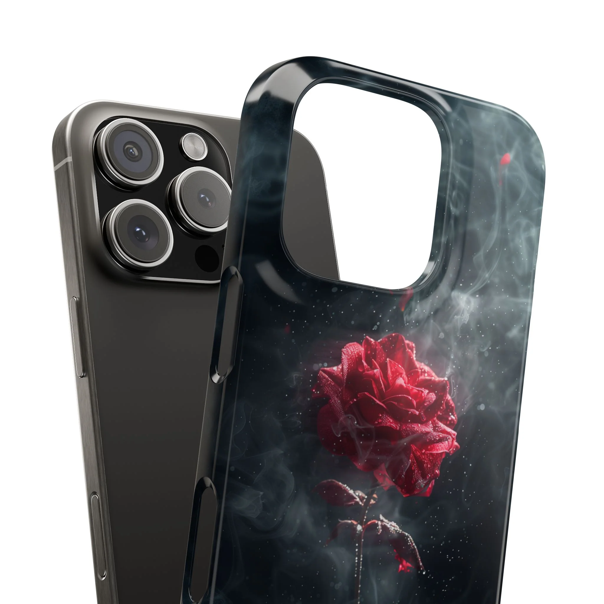 Midnight Rose - Slim Phone Case - Image 54