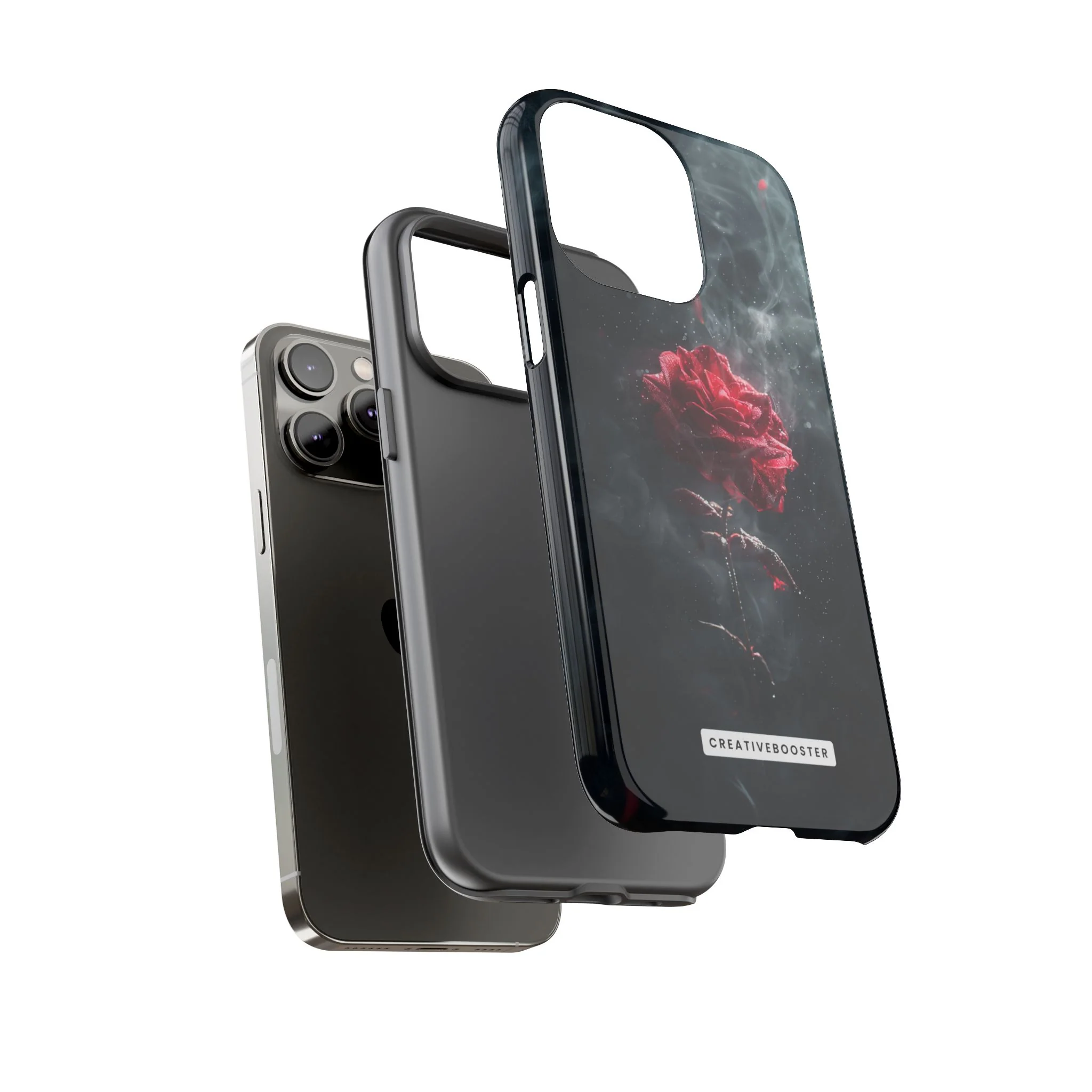 Midnight Rose - Tough Phone Case - Image 101