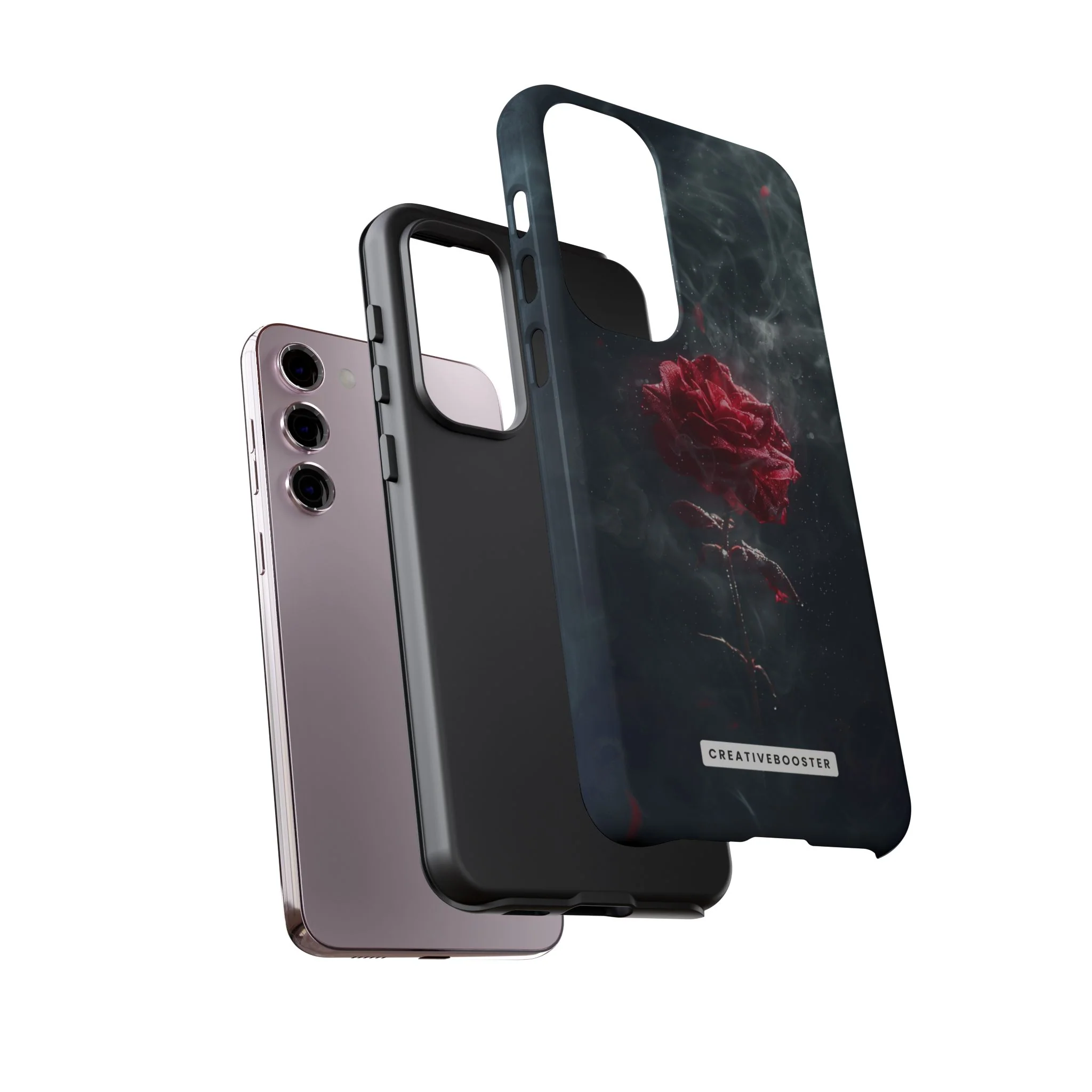 Midnight Rose - Tough Phone Case - Image 107
