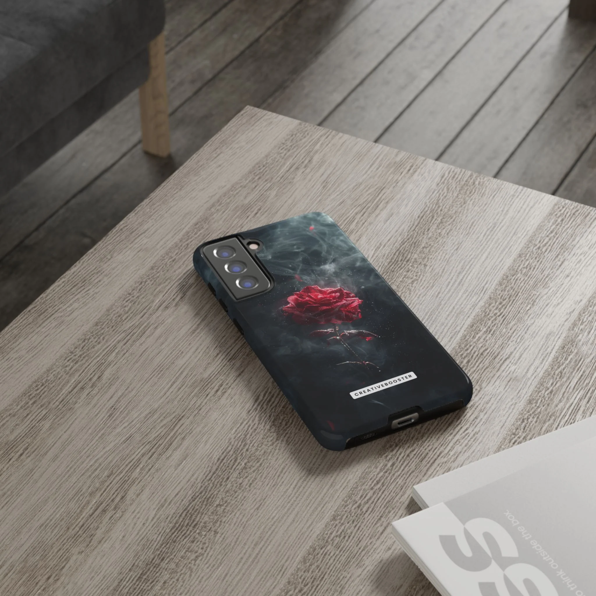 Midnight Rose - Tough Phone Case - Image 87