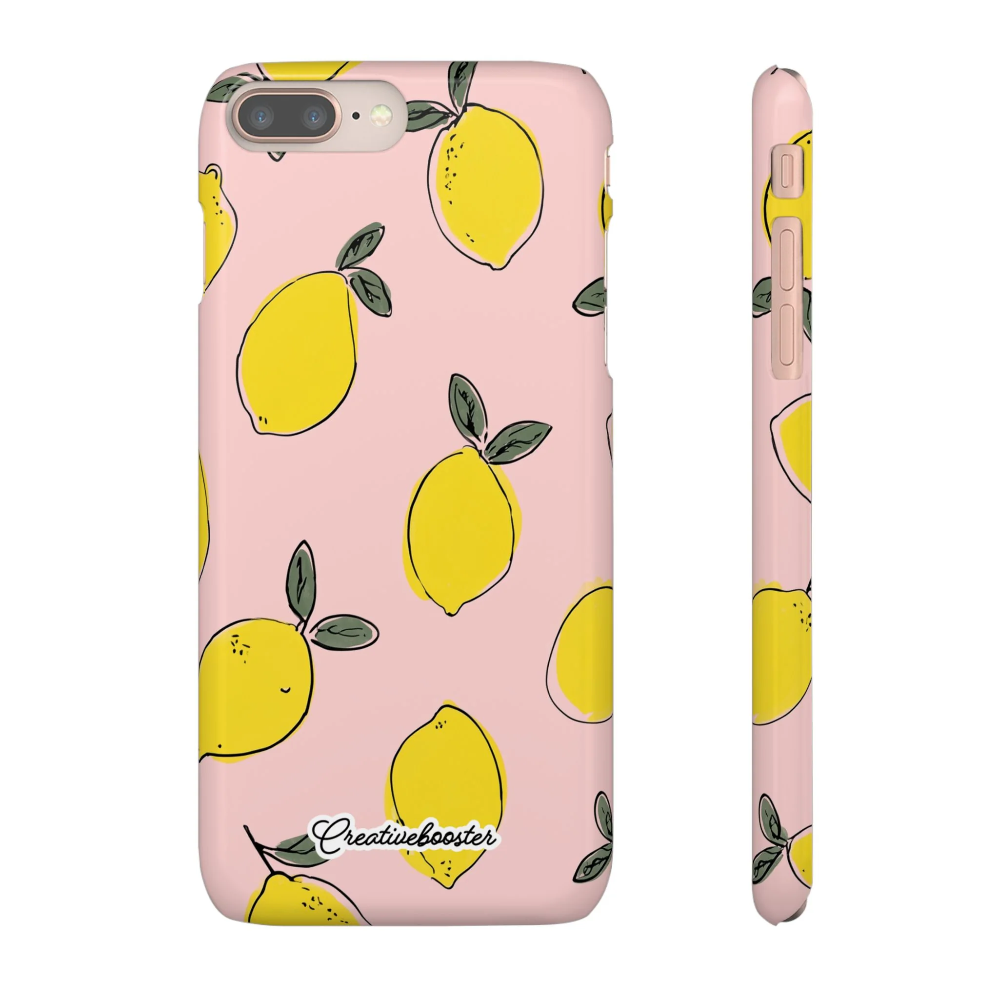 Blush Sketch - Slim Phone Case - Image 3
