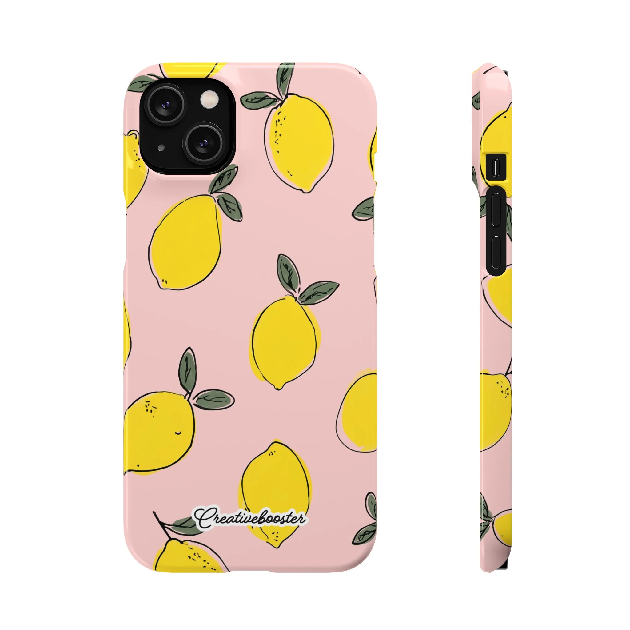 Blush Sketch - Slim Phone Case - Image 38