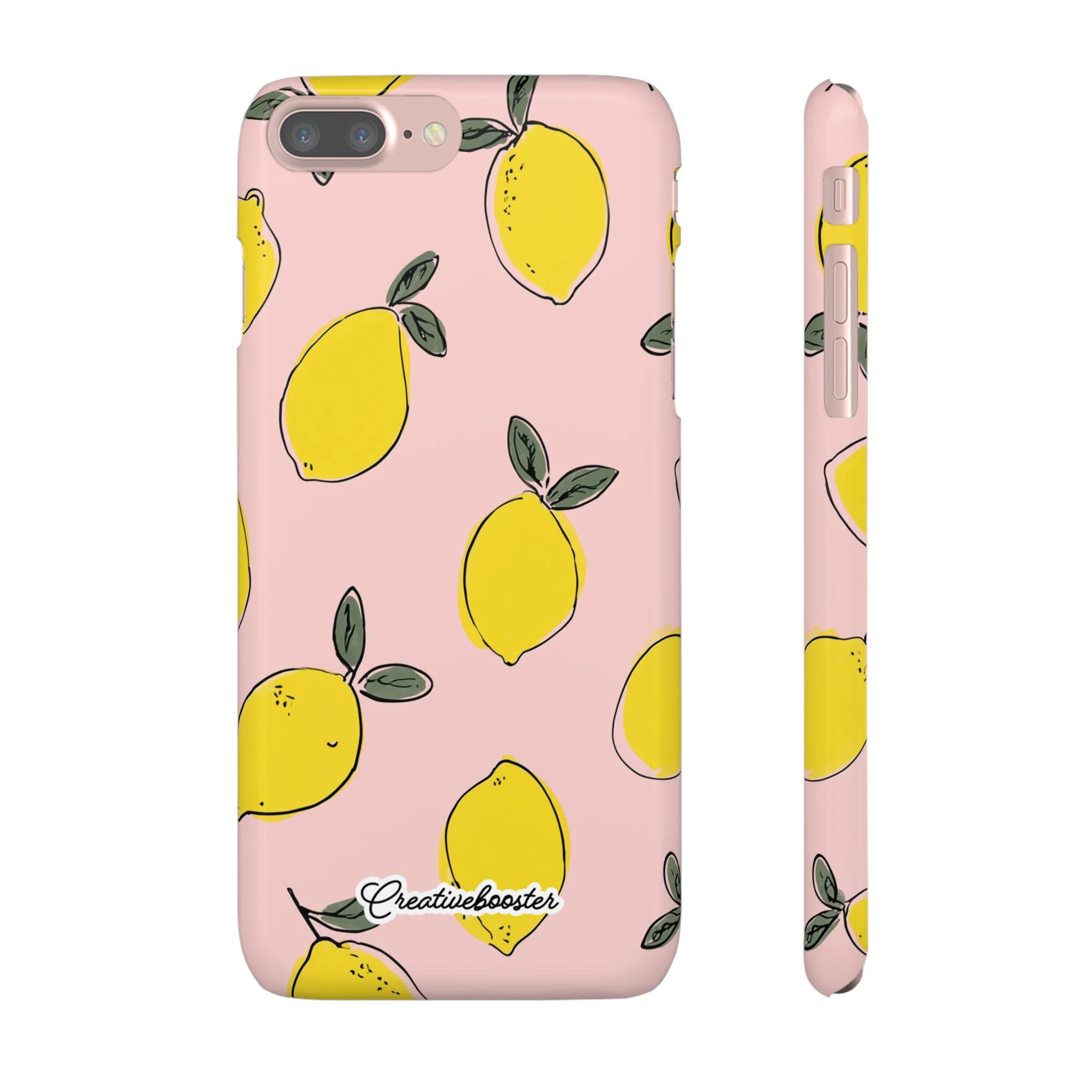 Blush Sketch - Slim Phone Case - Image 6
