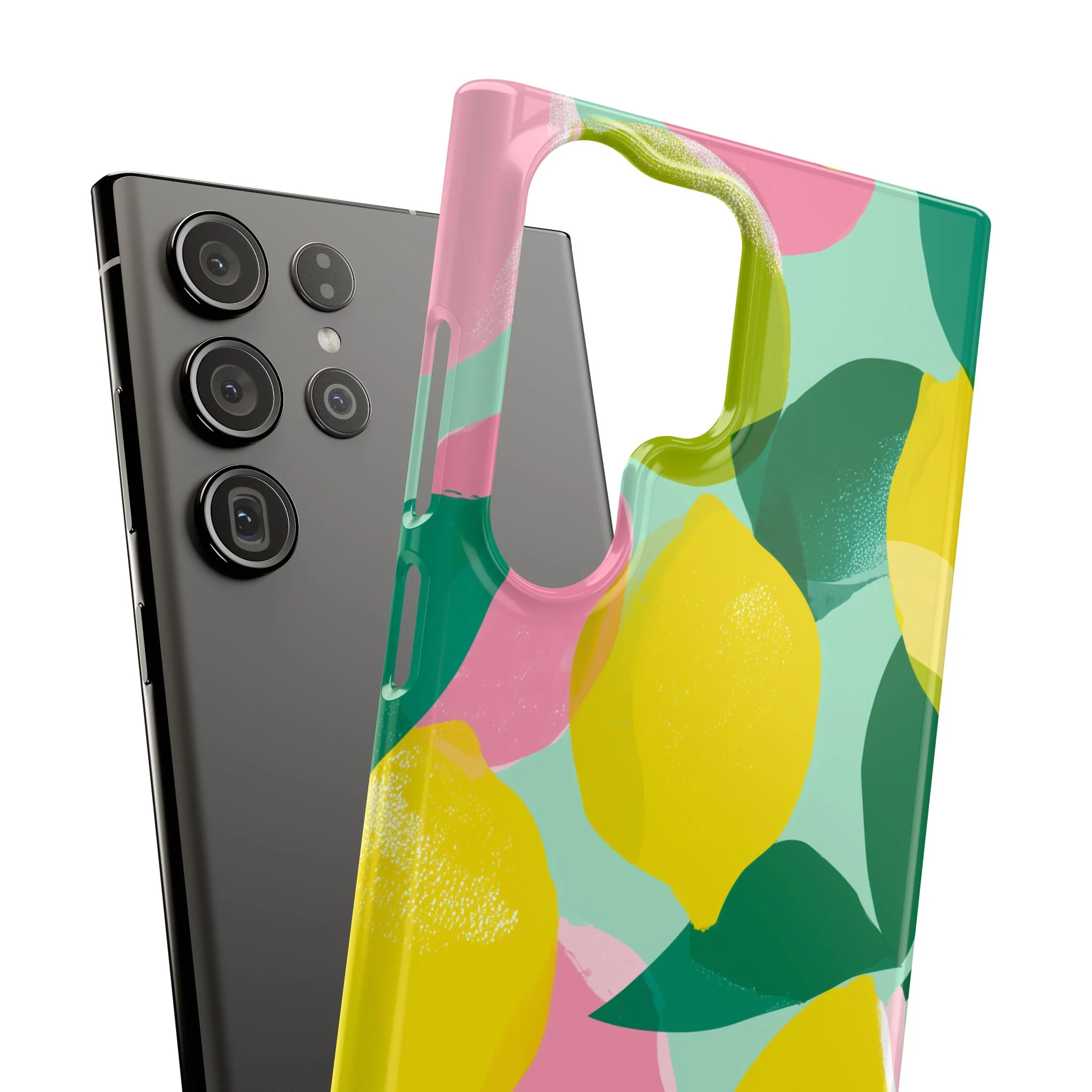 Citrus Bloom - Slim Phone Case - Image 118