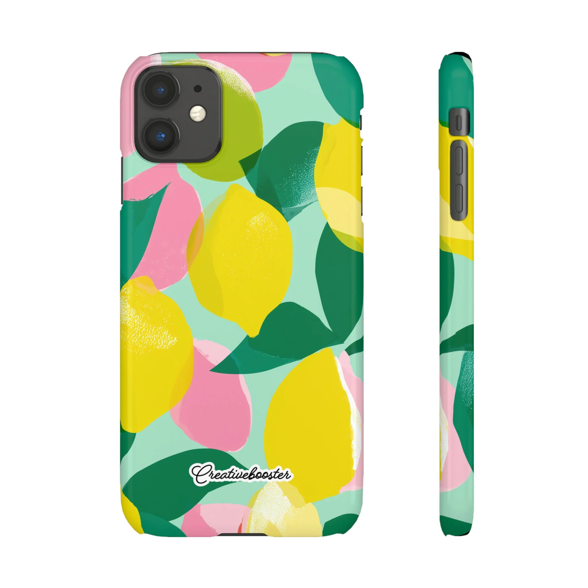 Citrus Bloom - Slim Phone Case - Image 13