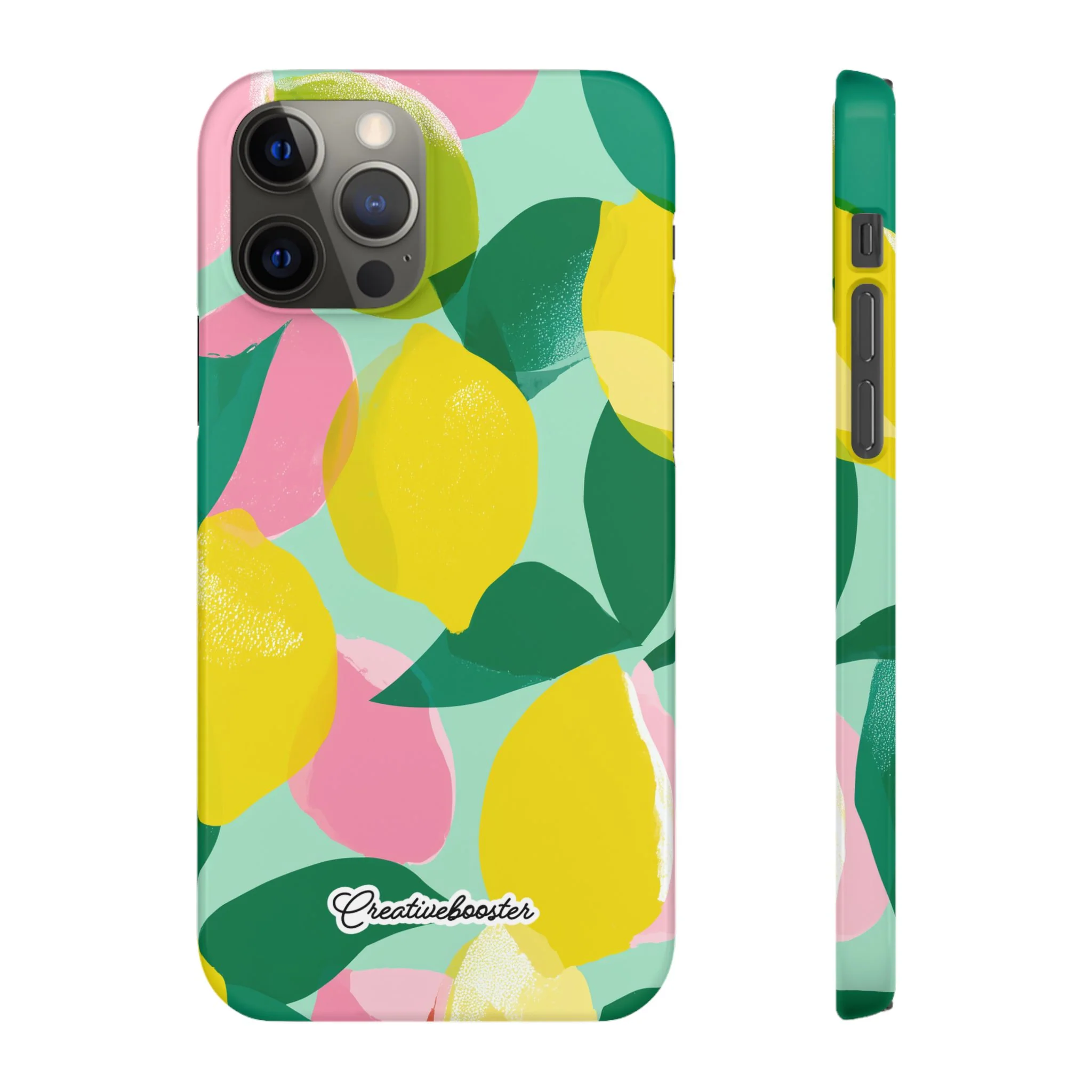 Citrus Bloom - Slim Phone Case - Image 21