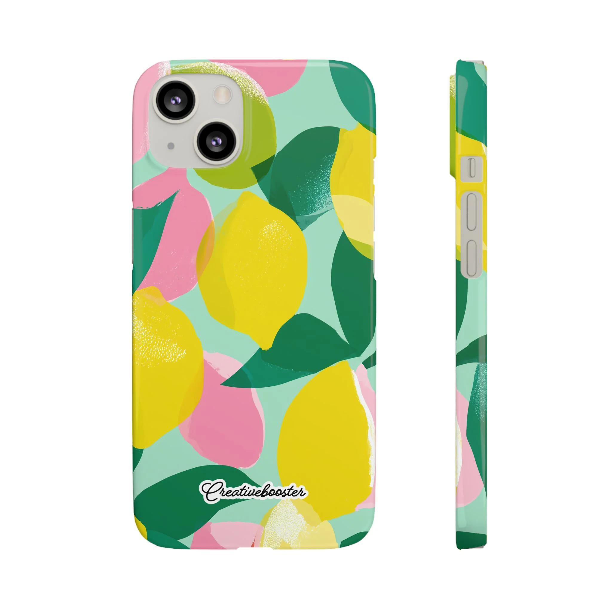 Citrus Bloom - Slim Phone Case - Image 23