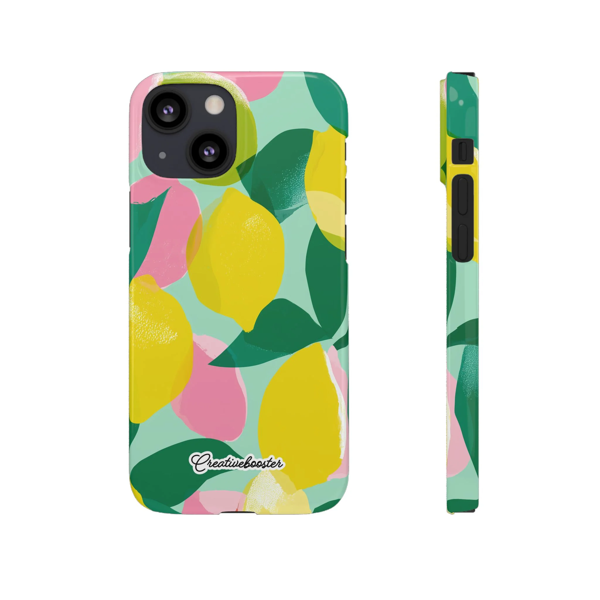Citrus Bloom - Slim Phone Case - Image 24