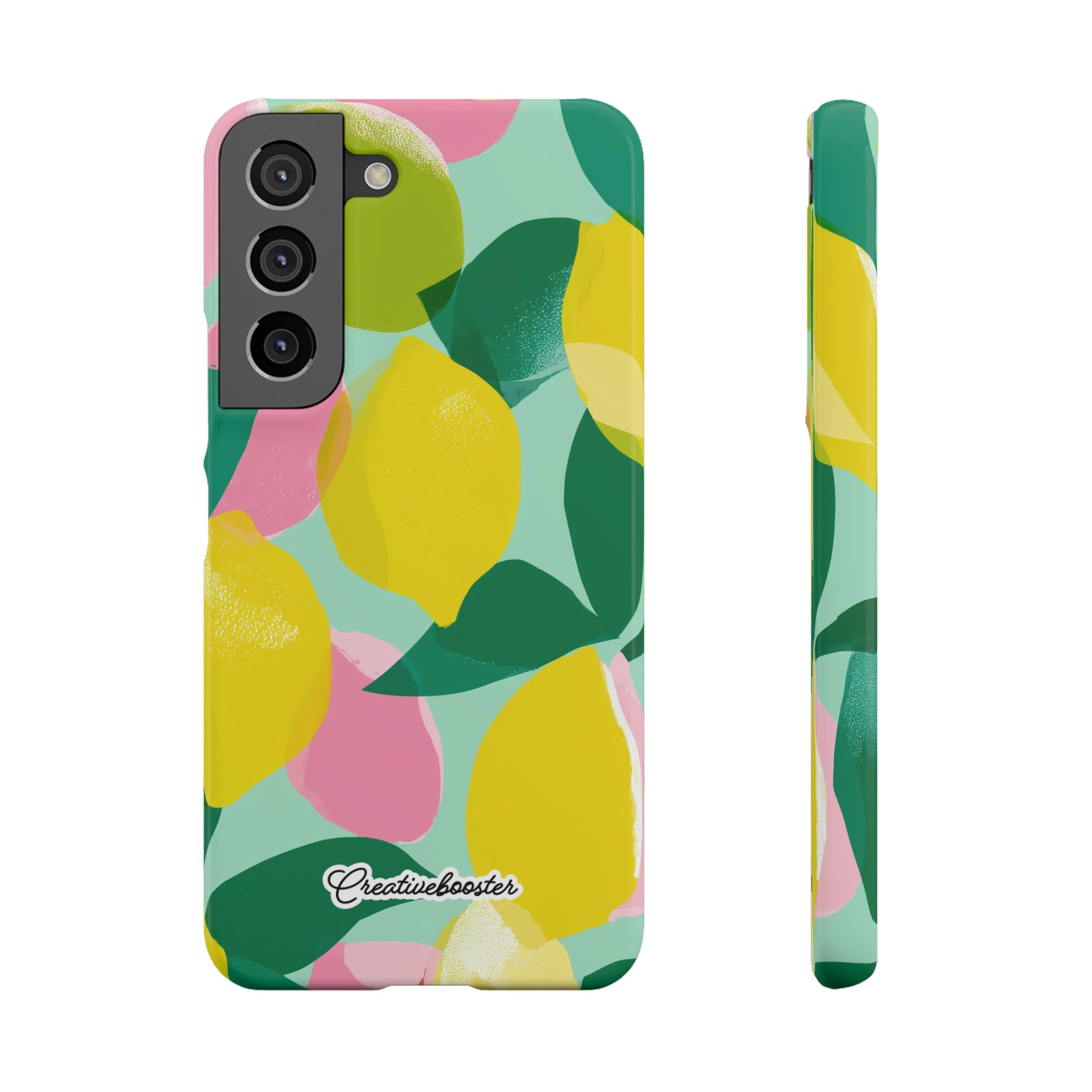 Citrus Bloom - Slim Phone Case - Image 33