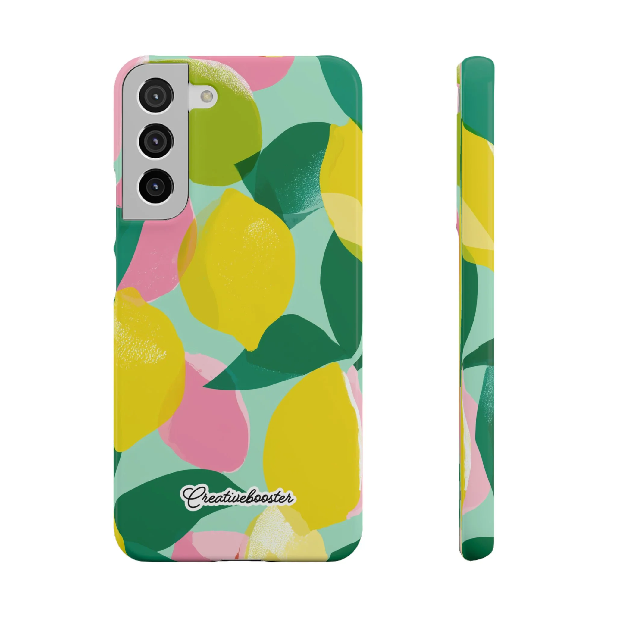 Citrus Bloom - Slim Phone Case - Image 34