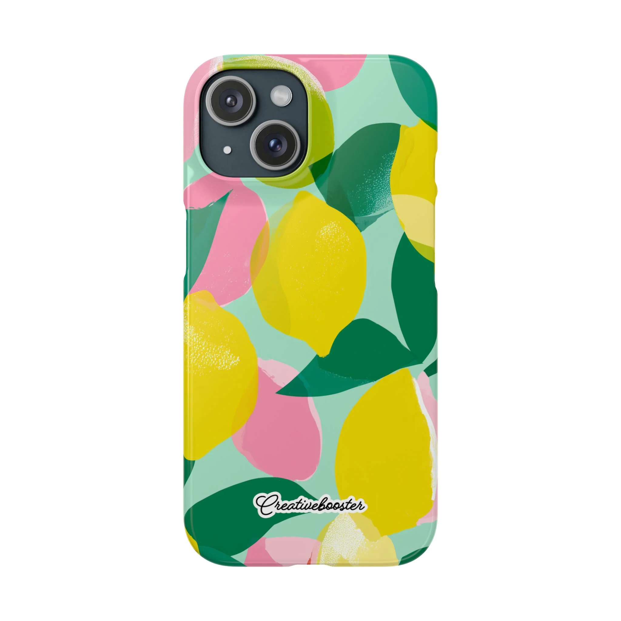 Citrus Bloom - Slim Phone Case - Image 43