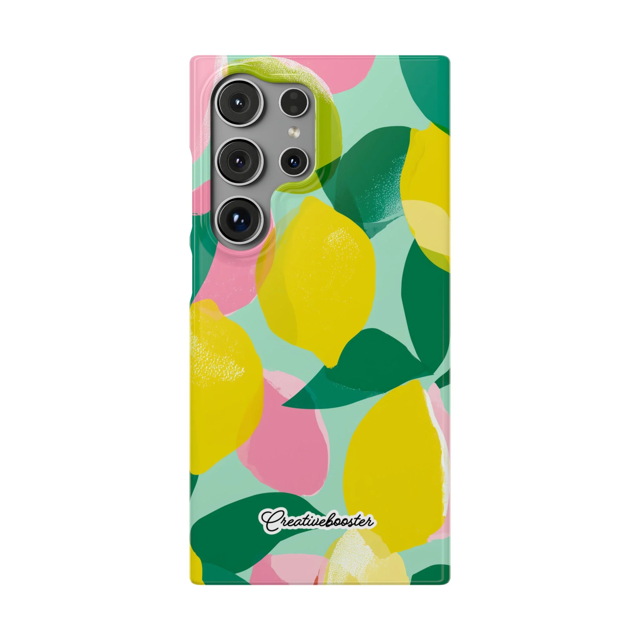 Citrus Bloom - Slim Phone Case - Image 49
