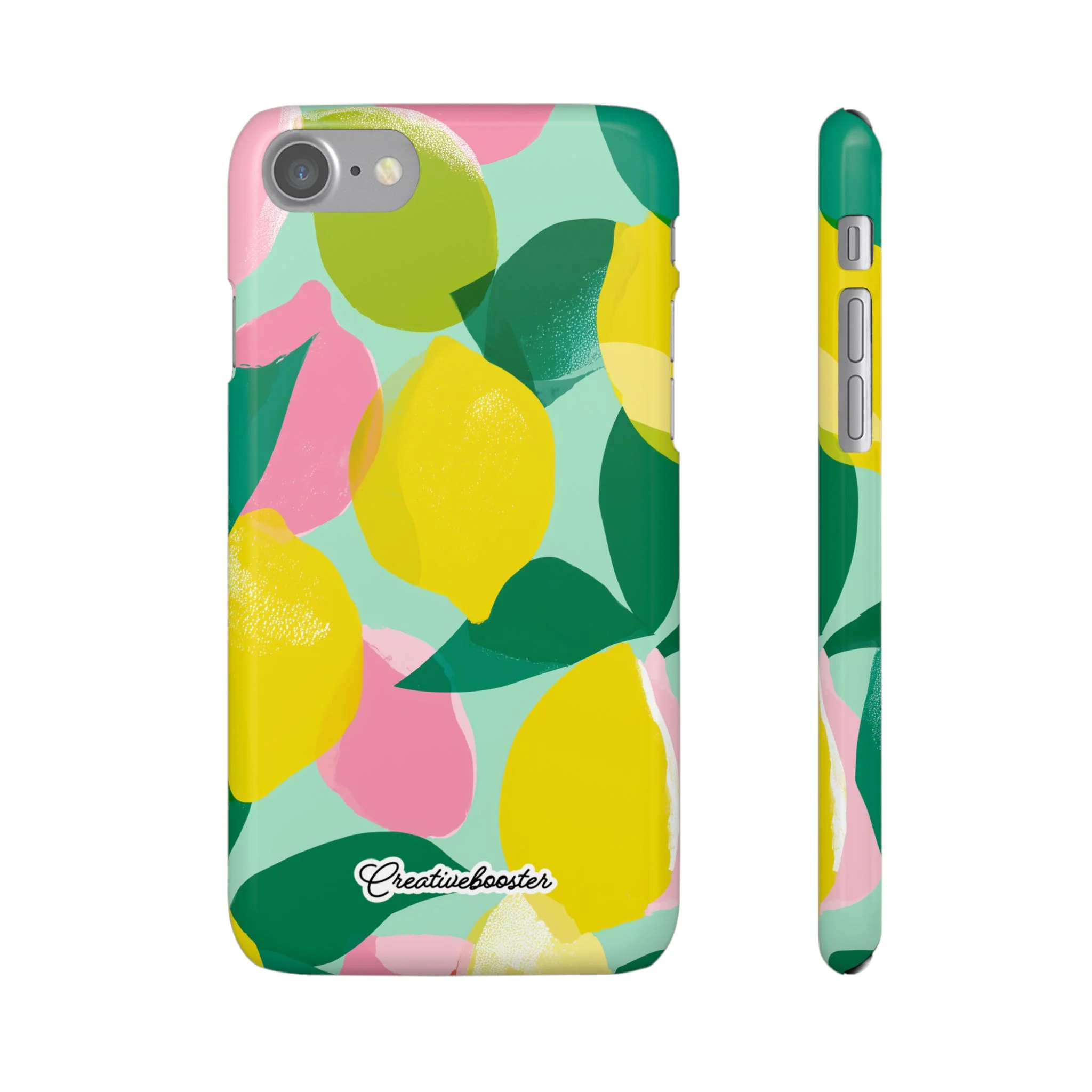 Citrus Bloom - Slim Phone Case - Image 5