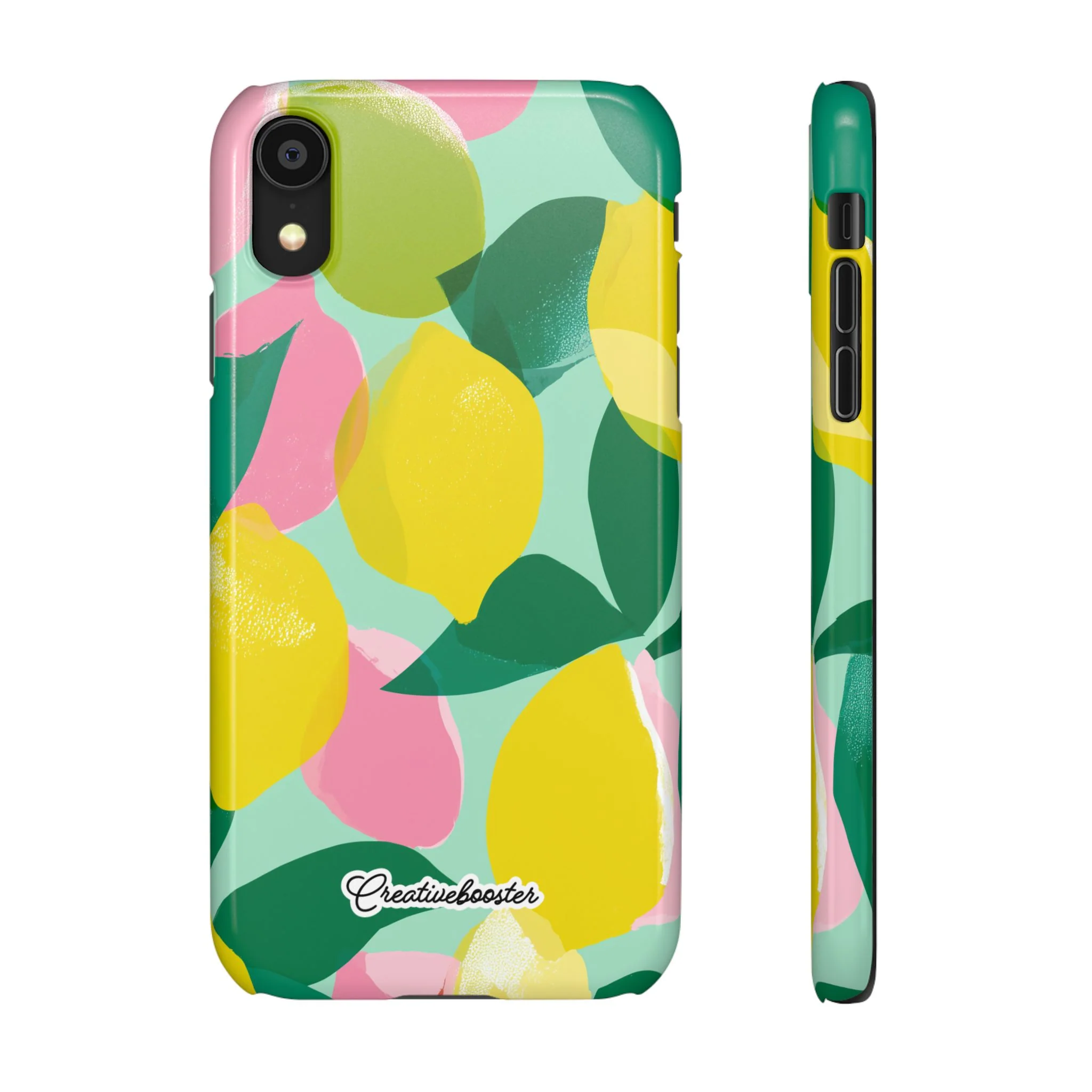 Citrus Bloom - Slim Phone Case - Image 7