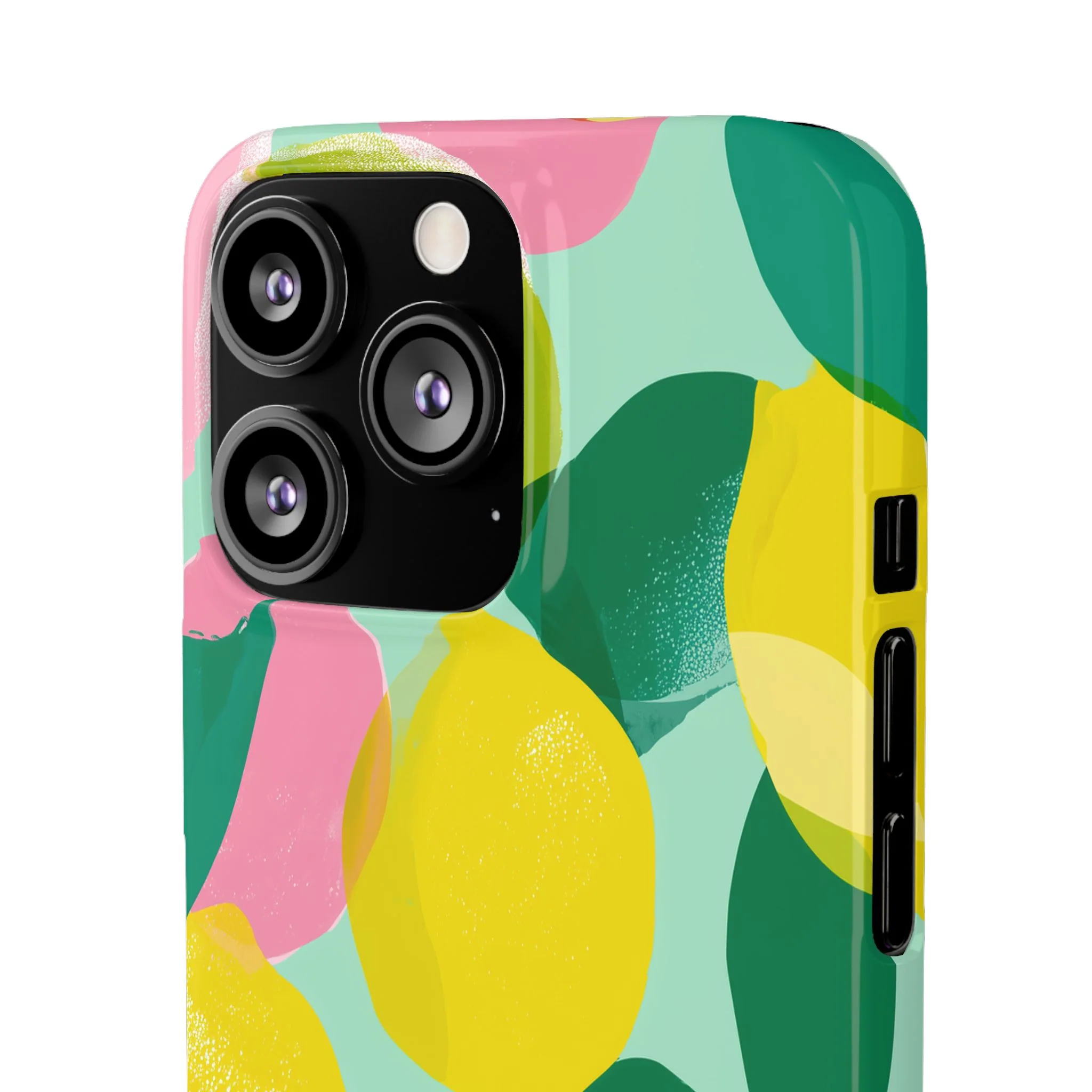 Citrus Bloom - Slim Phone Case - Image 78