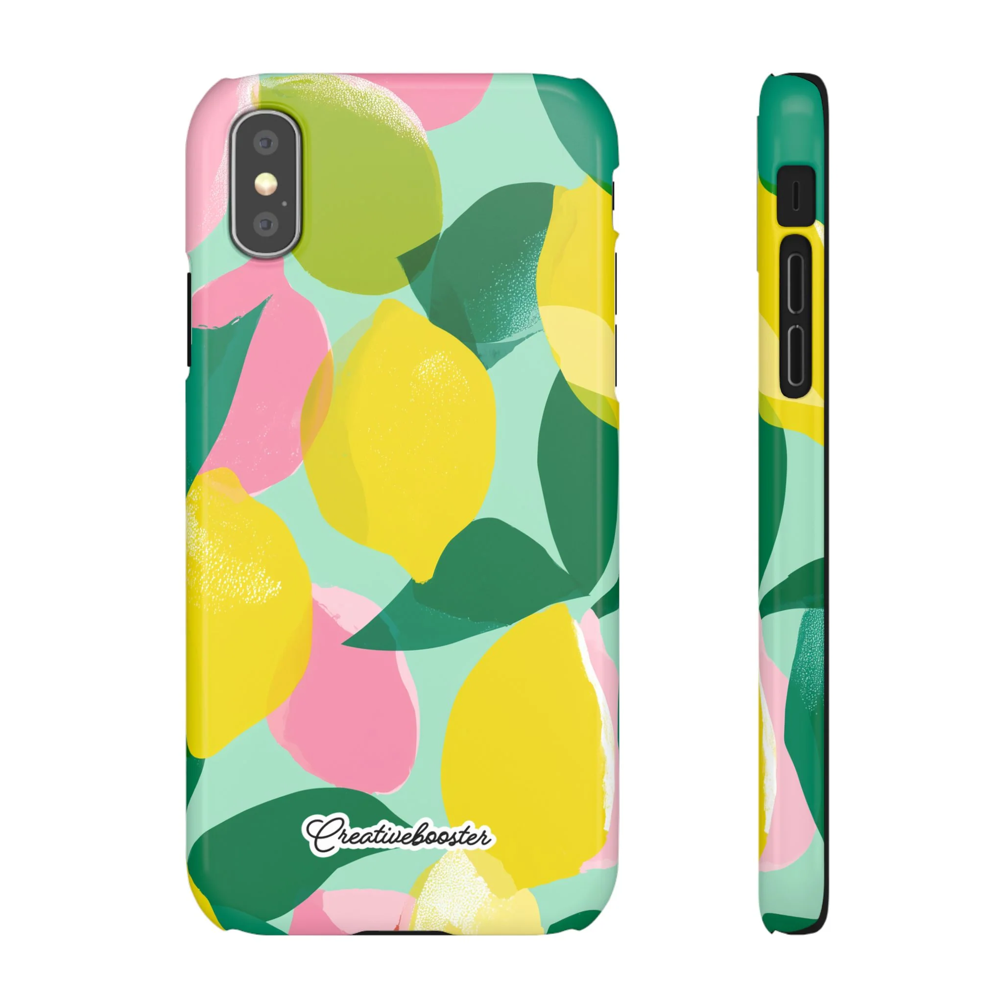 Citrus Bloom - Slim Phone Case - Image 8