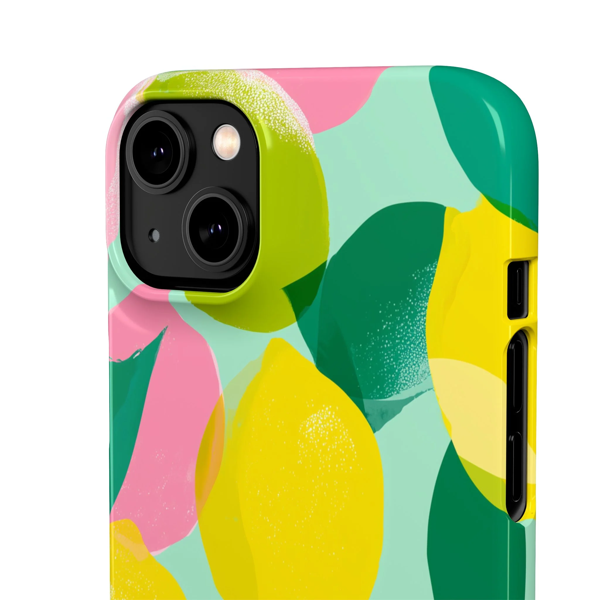Citrus Bloom - Slim Phone Case - Image 91