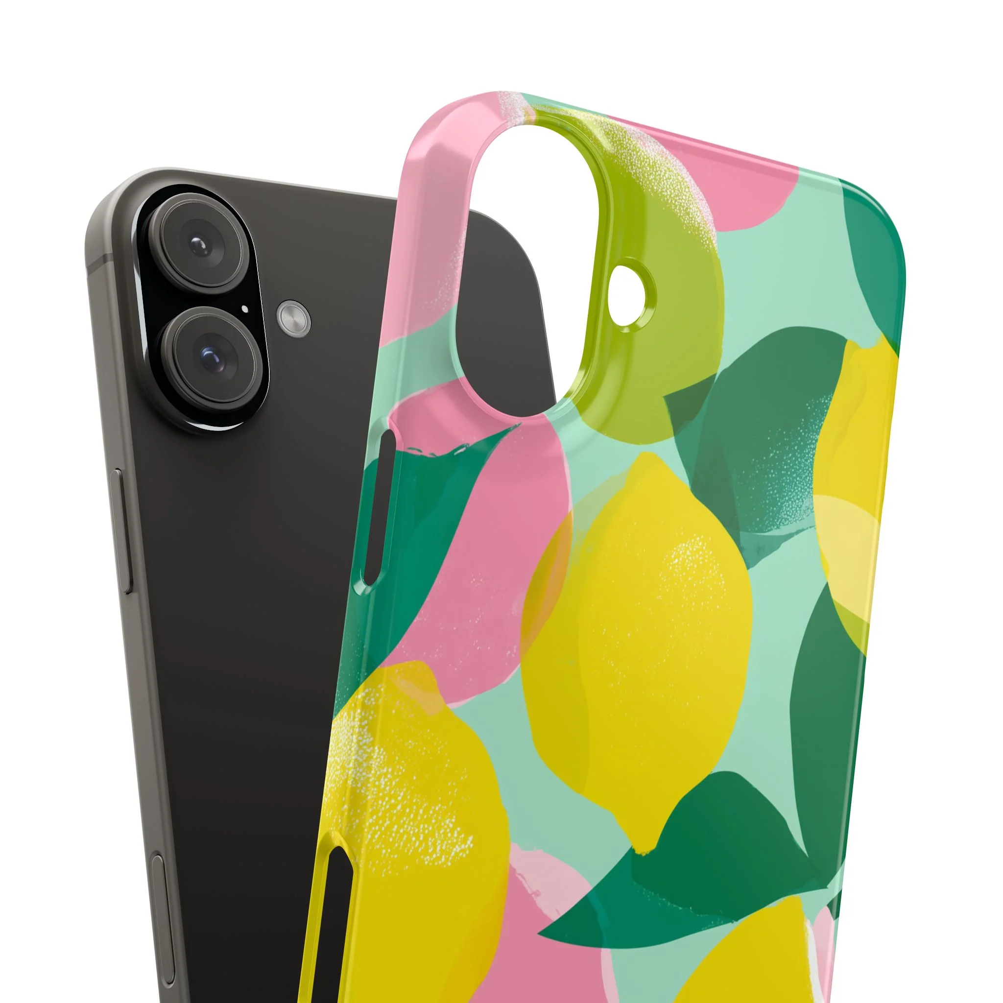 Citrus Bloom - Slim Phone Case - Image 96