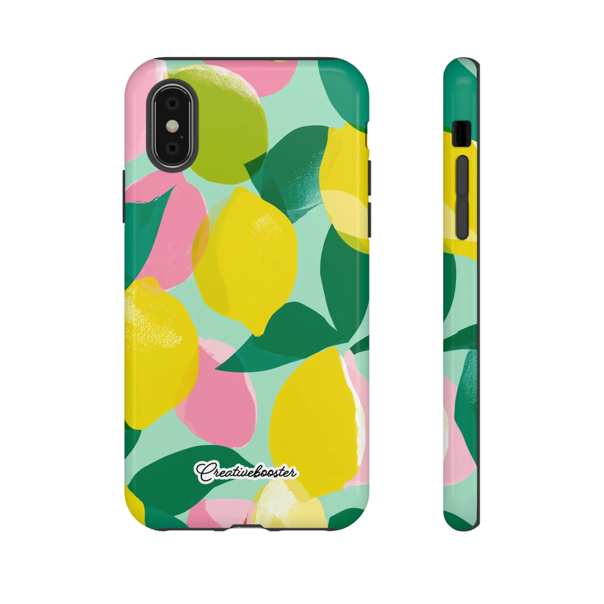 Citrus Bloom - Tough Phone Case - Image 4