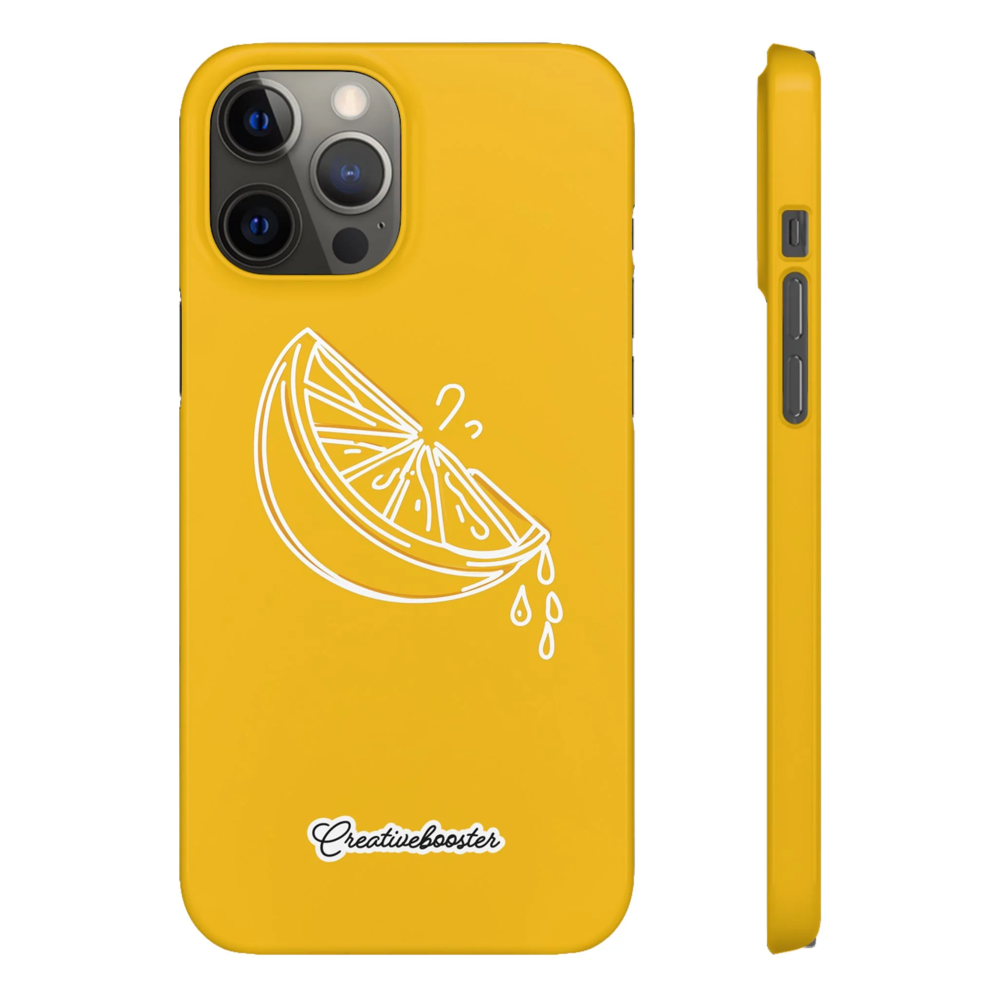 Citrus Drip - Slim Phone Case - Image 22