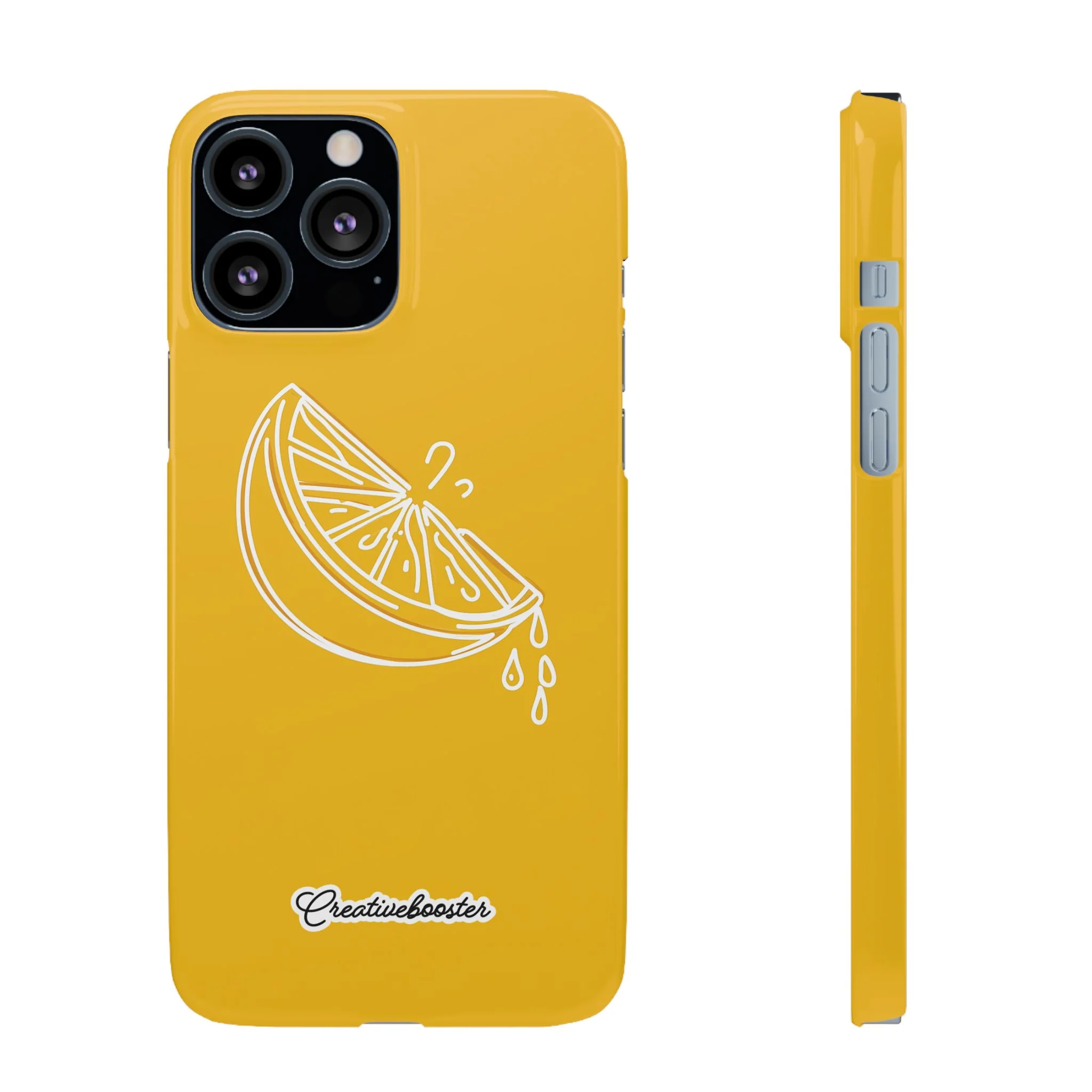 Citrus Drip - Slim Phone Case - Image 26
