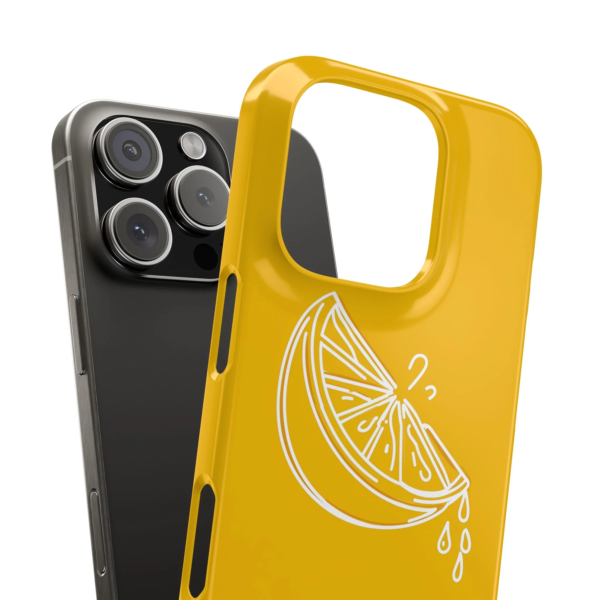 Citrus Drip - Slim Phone Case - Image 54