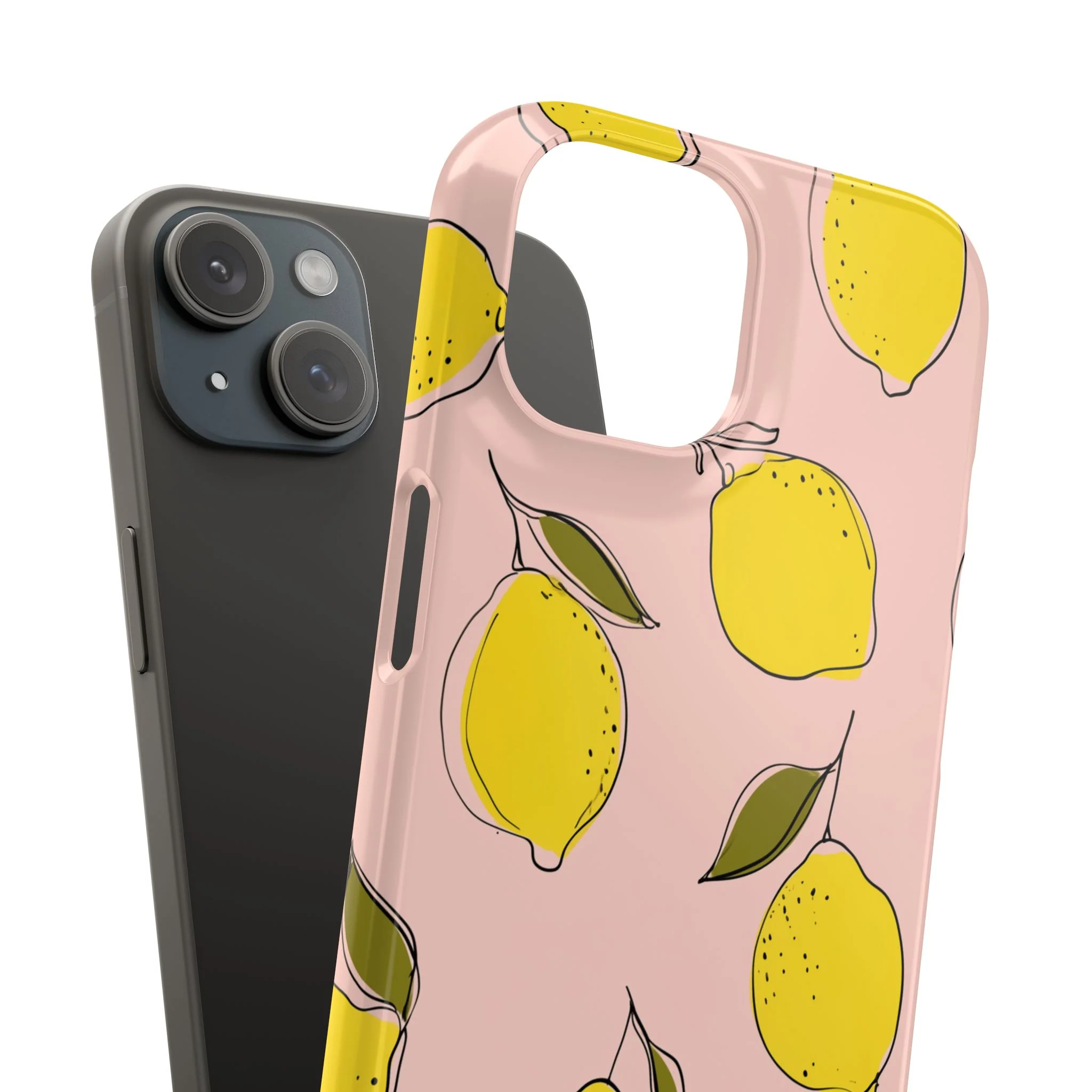 Citrus Sketch - Slim Phone Case - Image 100